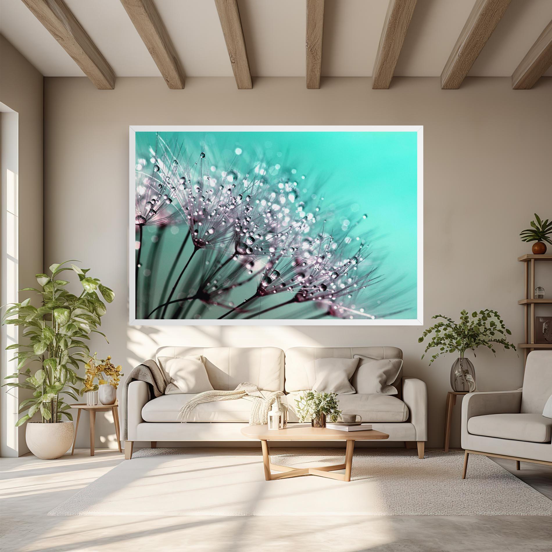Tablou Canvas Water Flower mockup 6