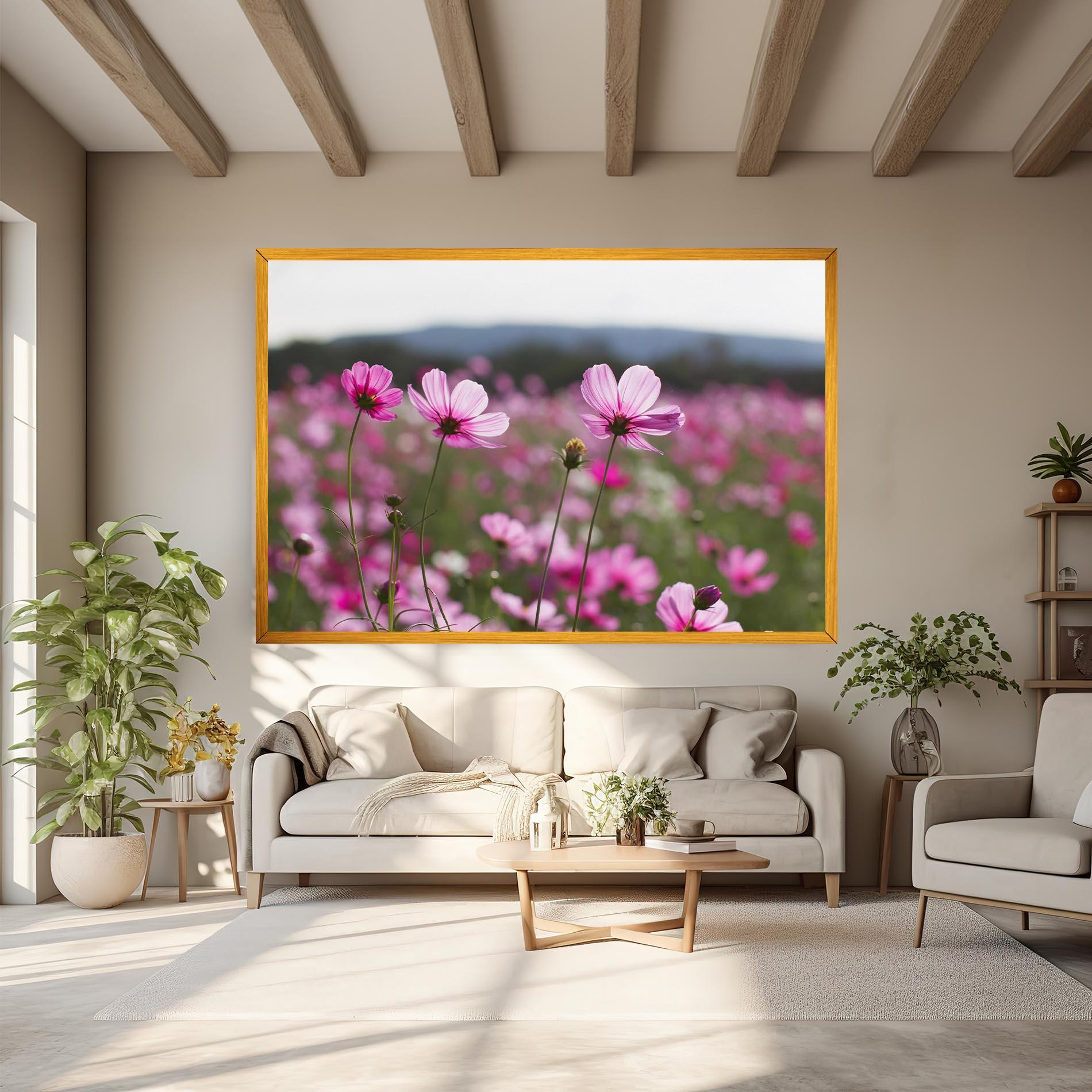 Tablou Canvas Cosmos Flower mockup 6