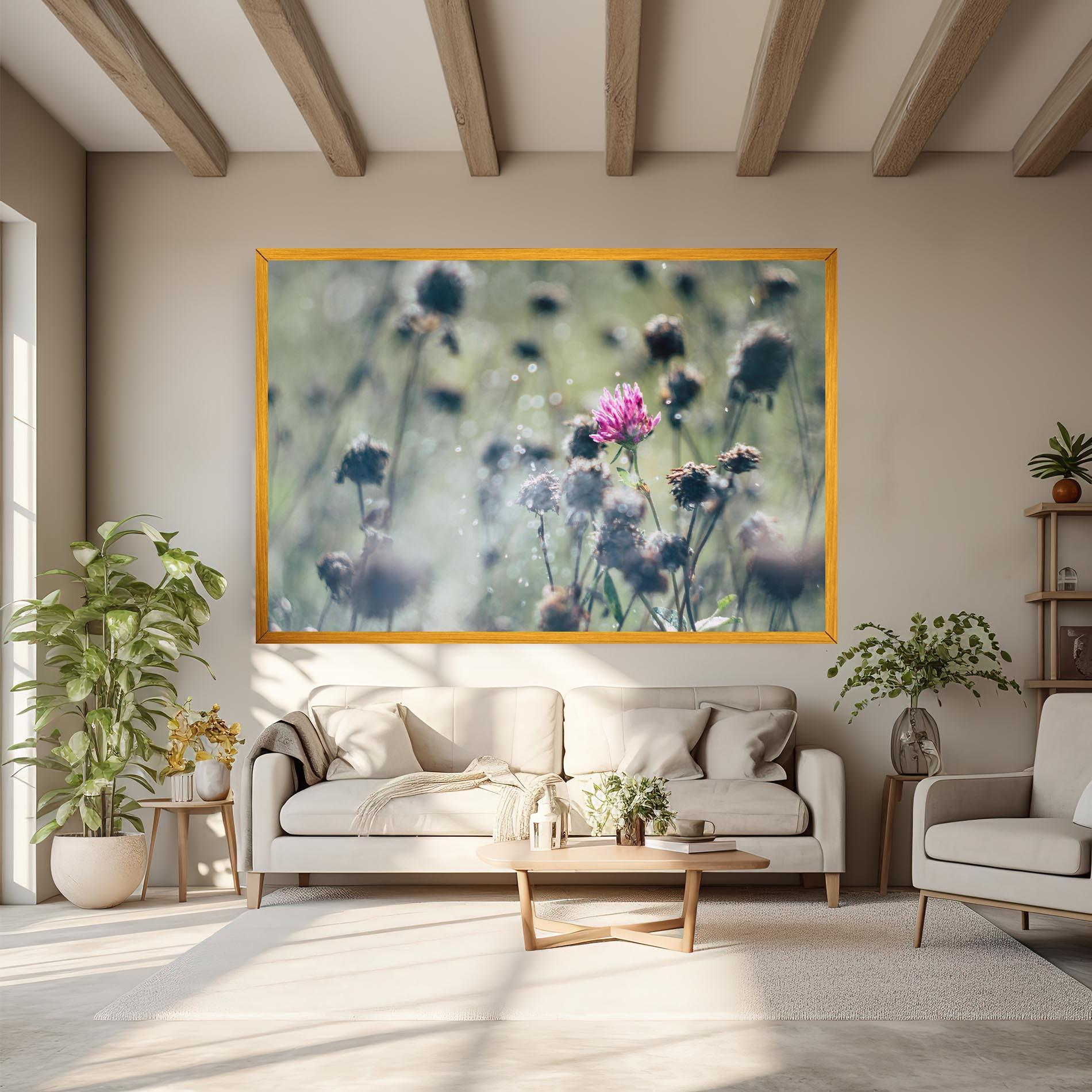 Tablou Canvas Dreamy Purple Flower mockup 6