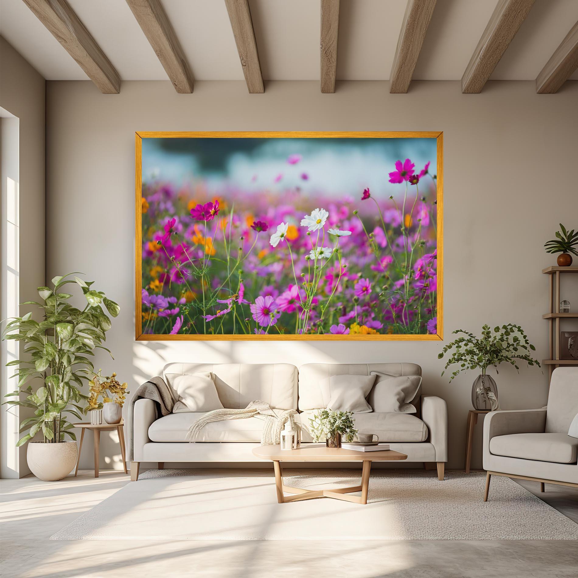 Tablou Canvas Flower Grassland mockup 6