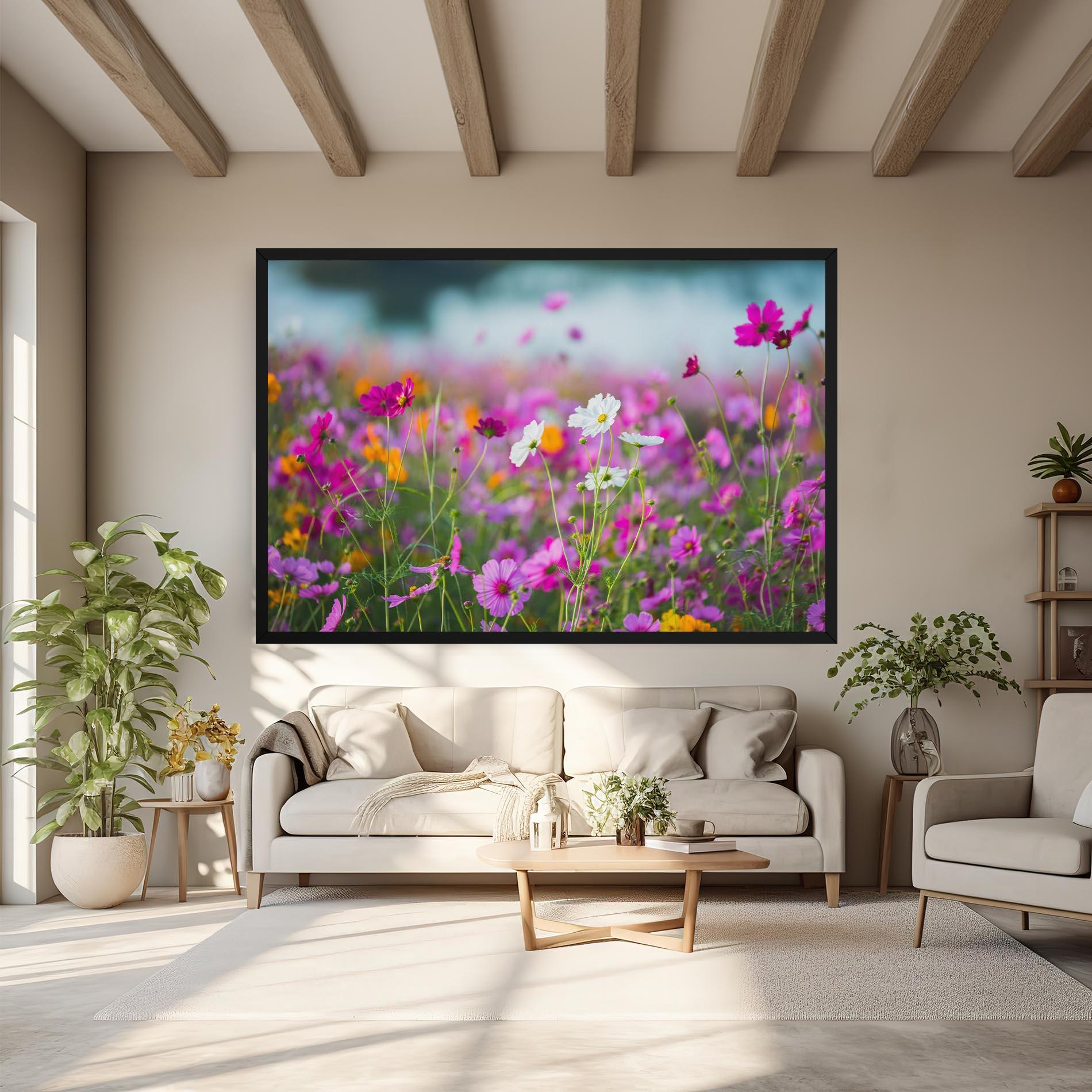 Tablou Canvas Flower Grassland mockup 6
