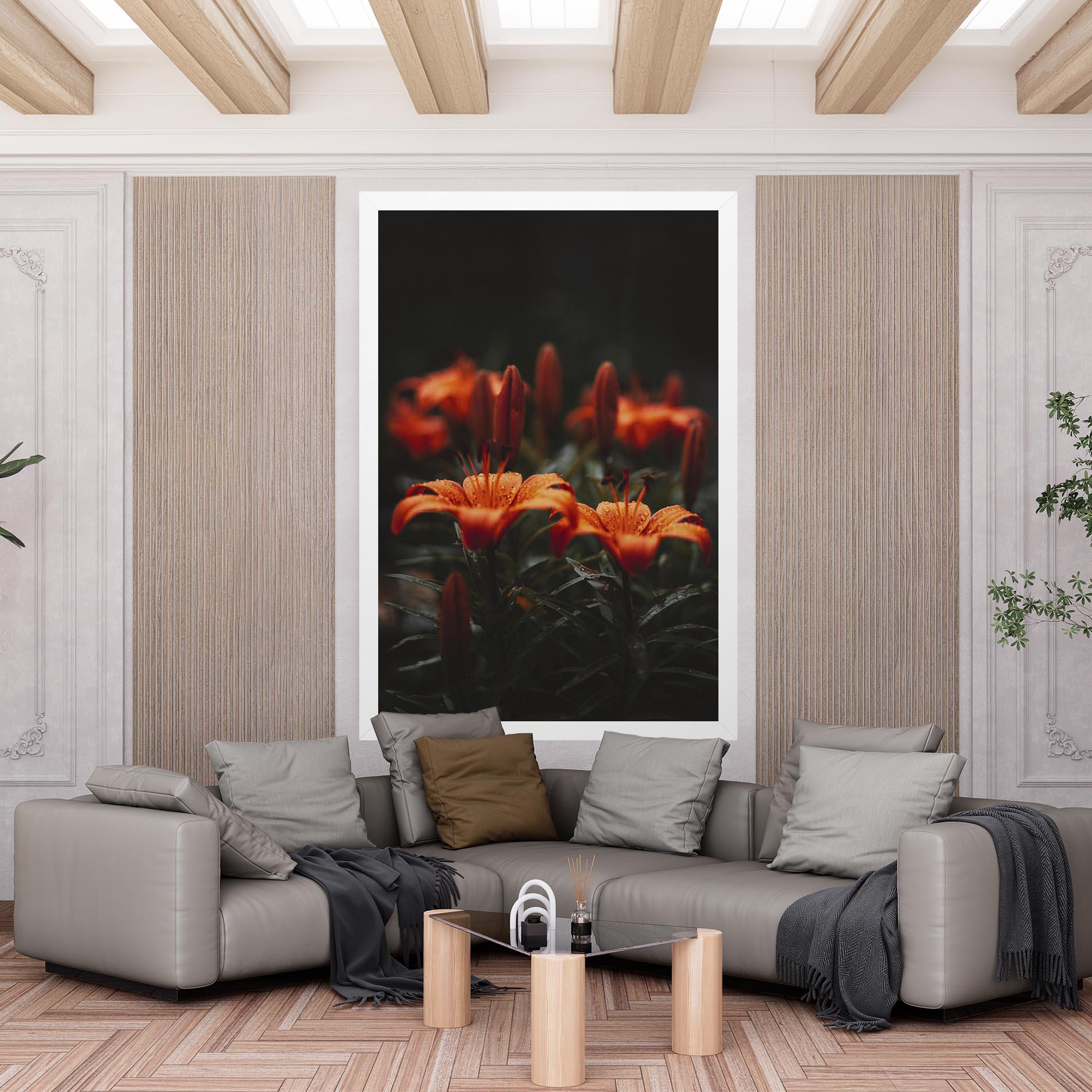 Tablou Canvas Dreamy Wild Flower mockup 6