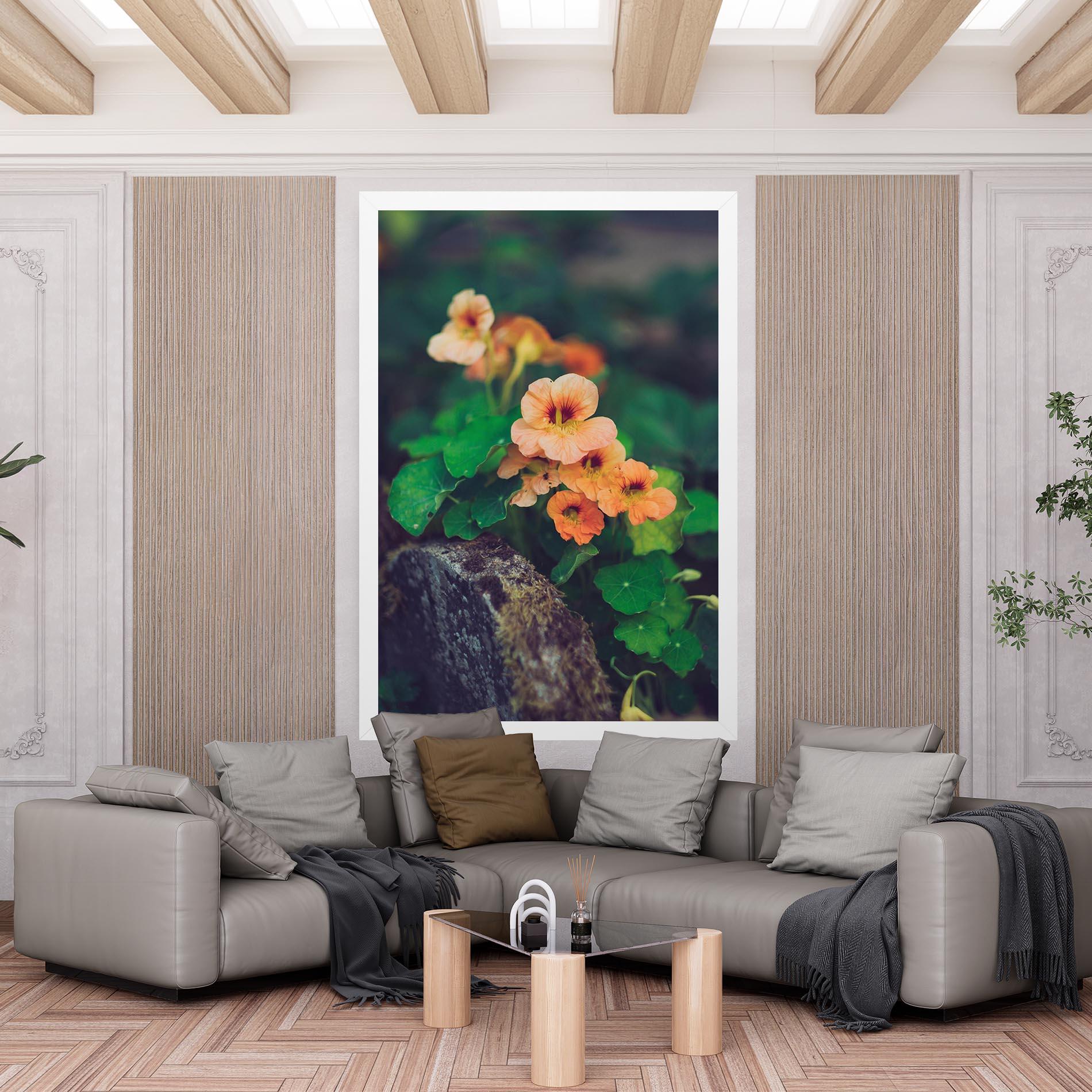 Tablou Canvas Small Pink Flowers mockup 6