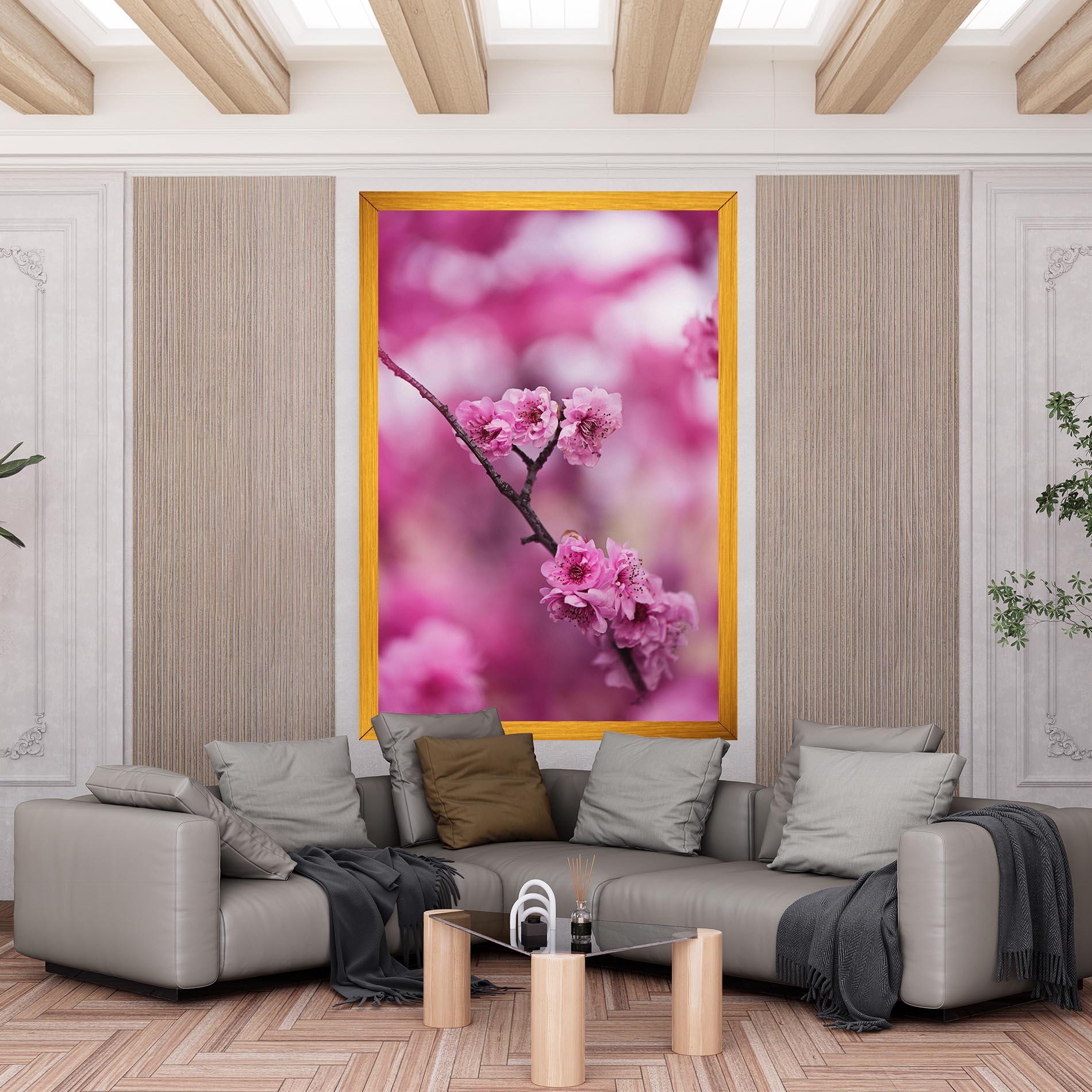 Tablou Canvas Pink Flower Tree mockup 6