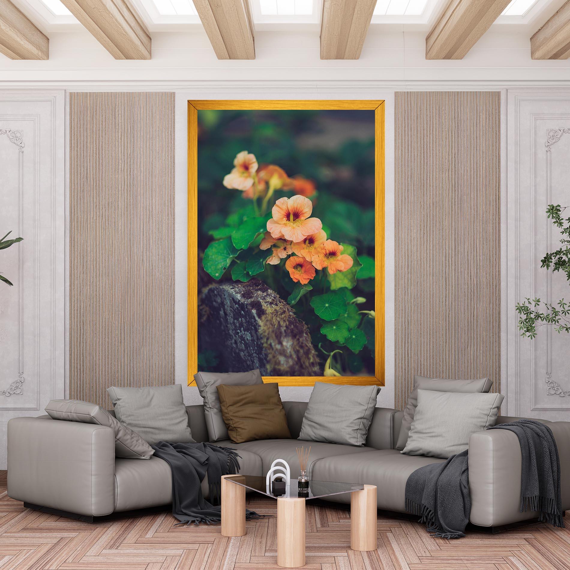 Tablou Canvas Small Pink Flowers mockup 6