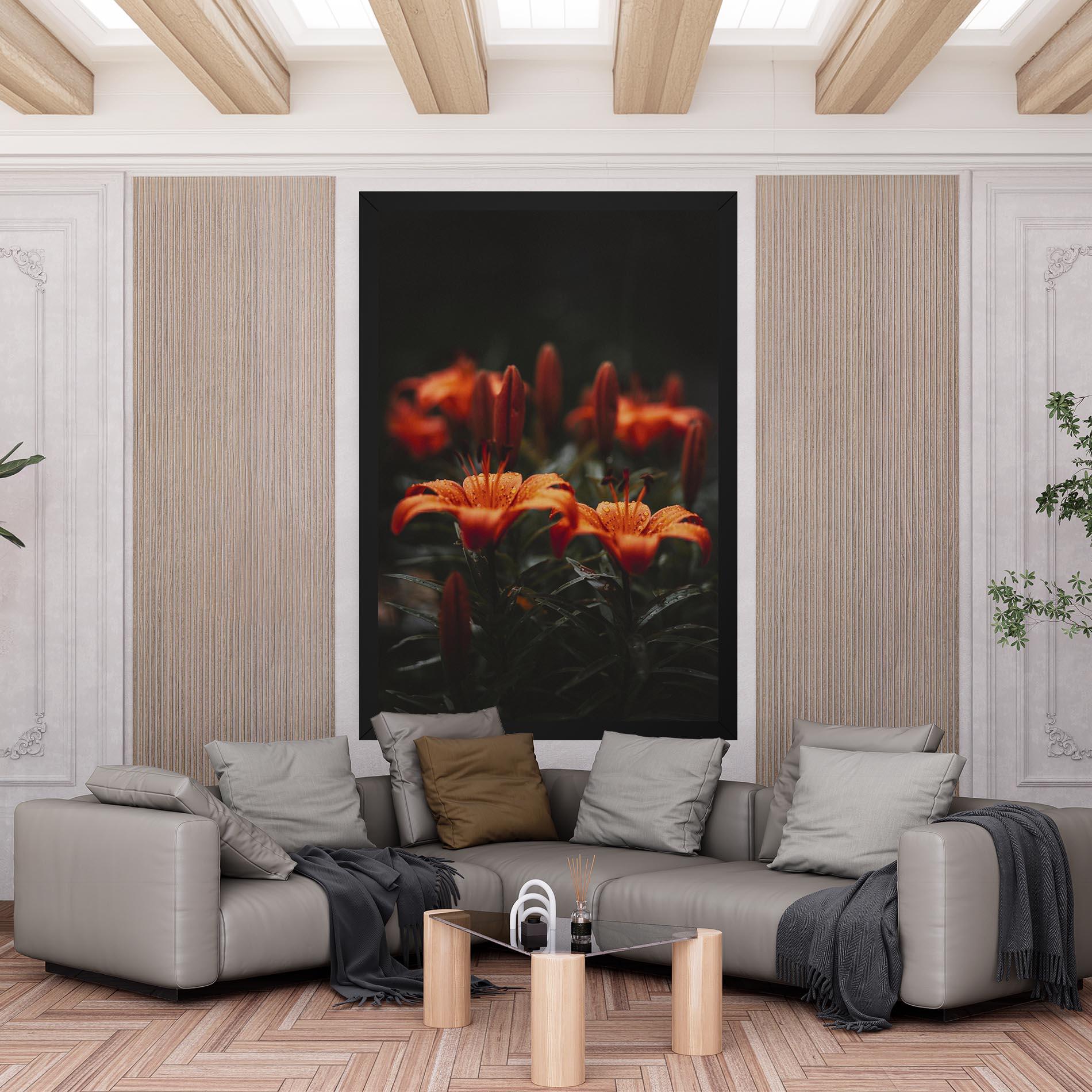 Tablou Canvas Dreamy Wild Flower mockup 6