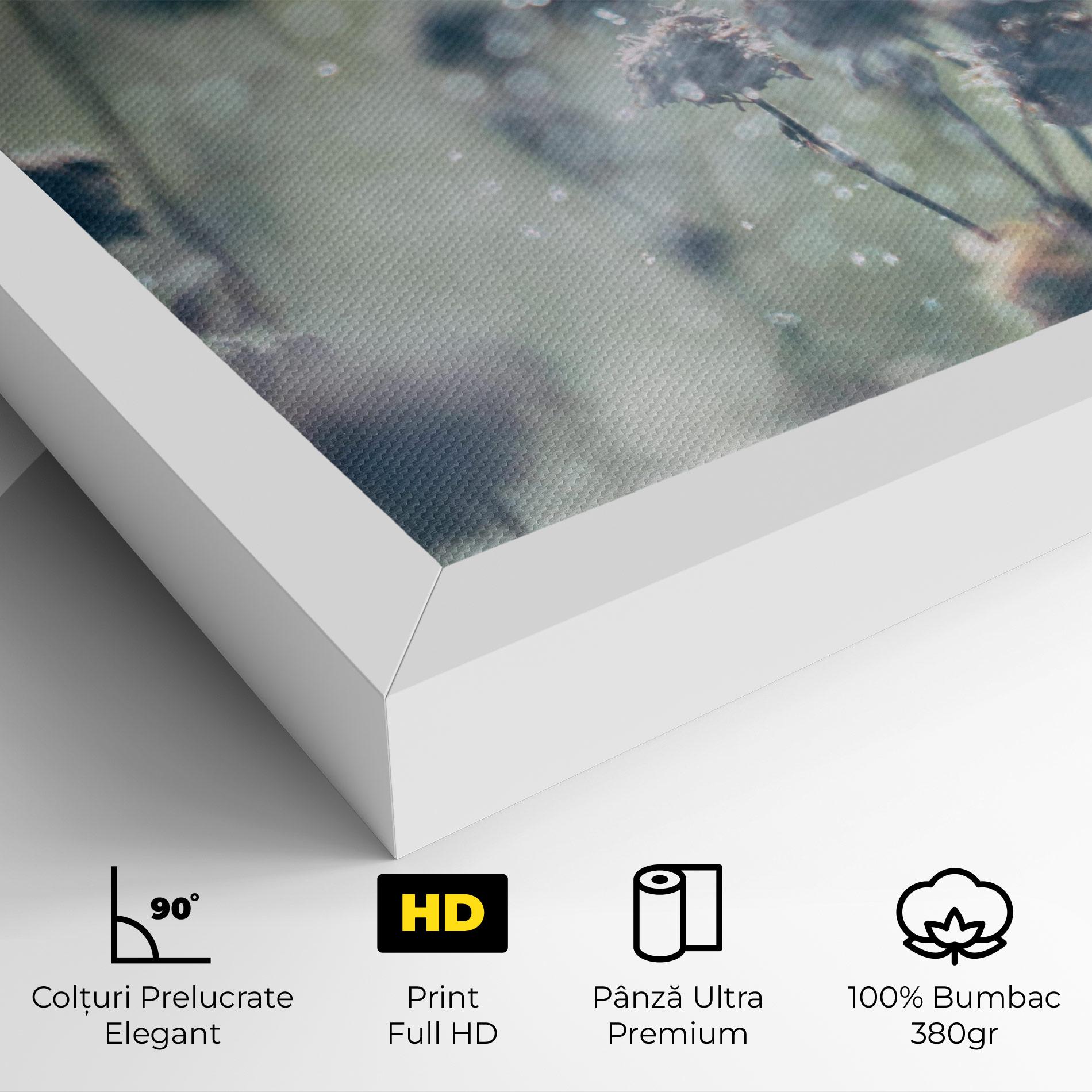 Tablou Canvas Dreamy Purple Flower mockup 4