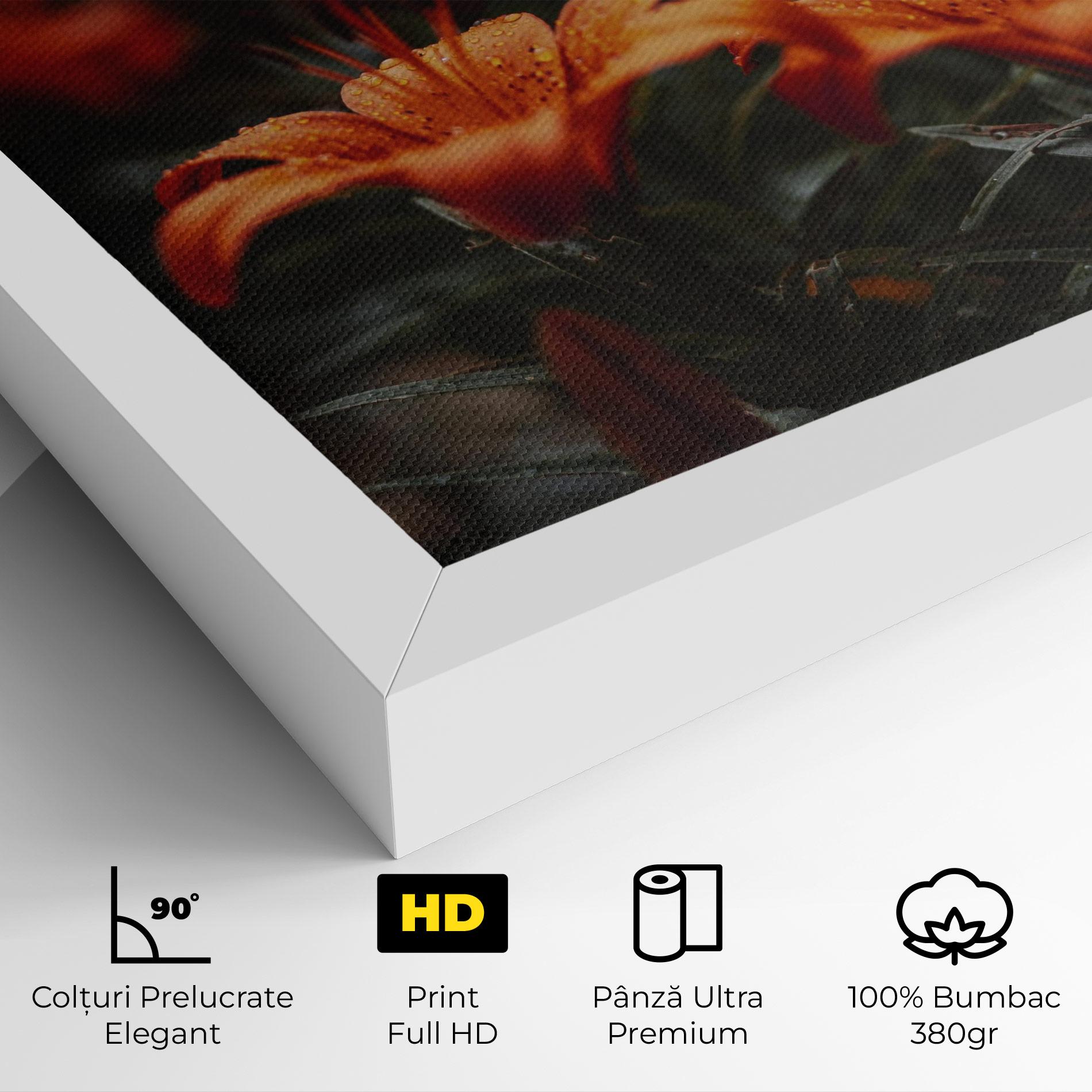 Tablou Canvas Dreamy Wild Flower mockup 4
