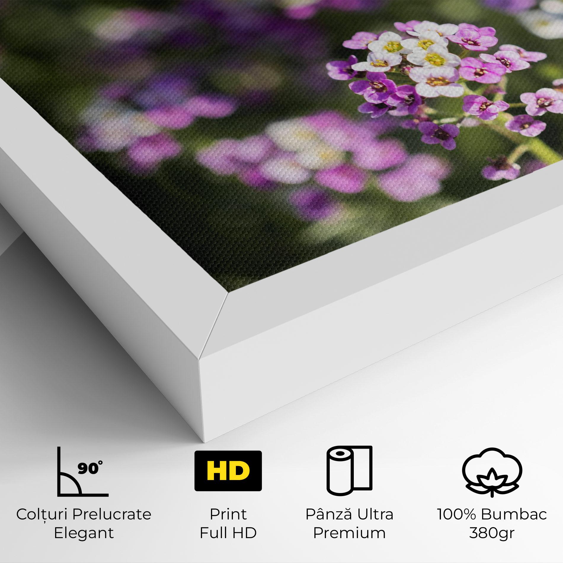Tablou Canvas Wild Purple Field mockup 4
