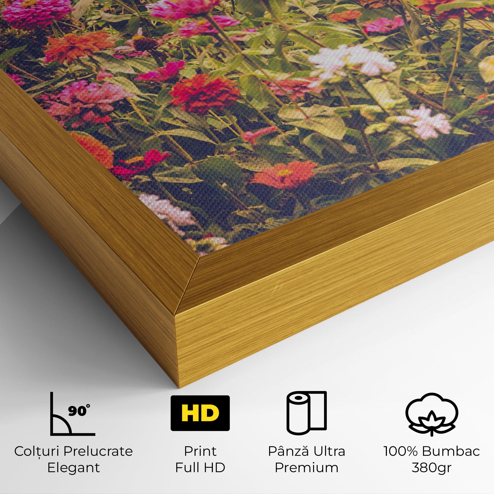 Tablou Canvas Colorful Wild Field mockup 4