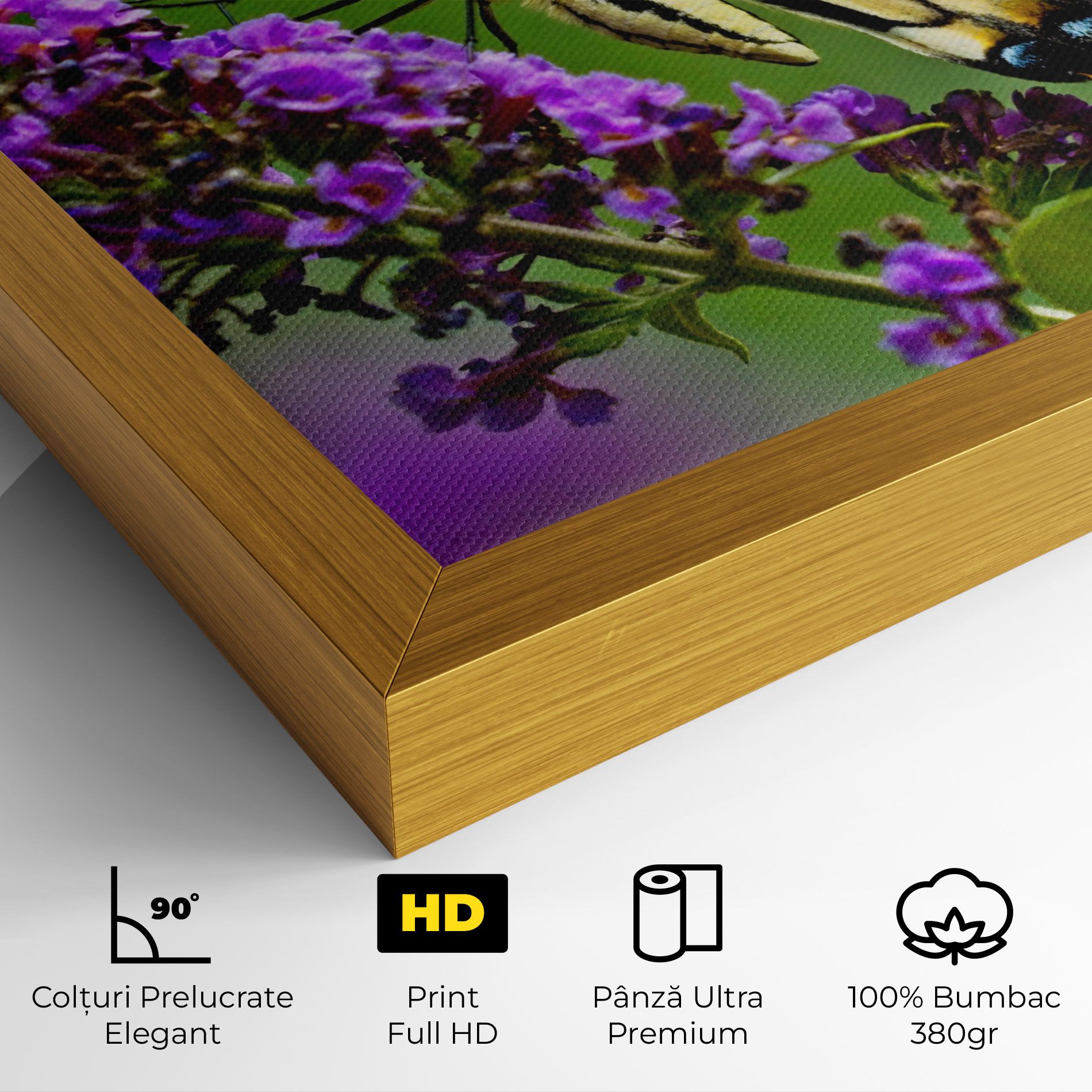 Cream Wild Butterfly mockup 4