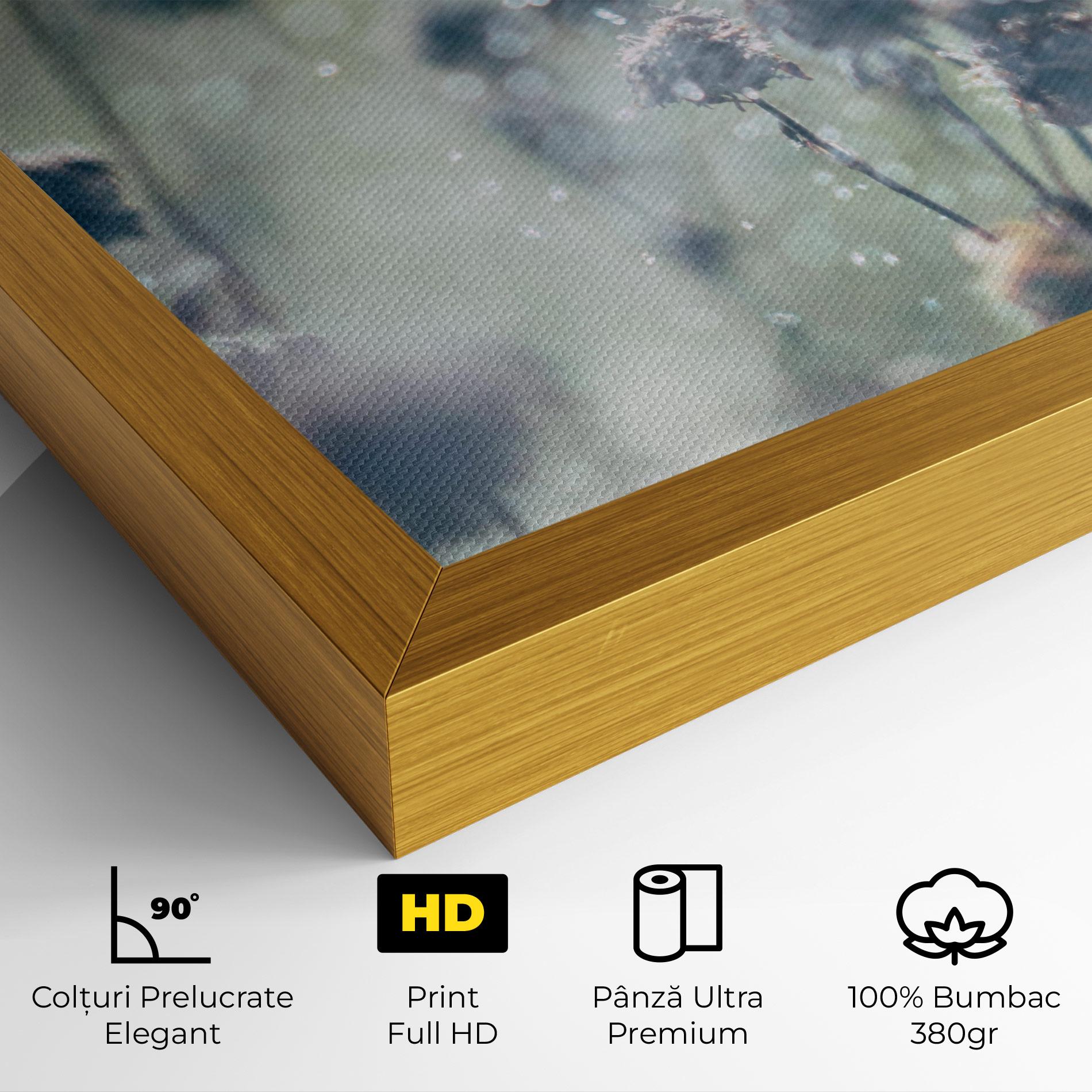 Tablou Canvas Dreamy Purple Flower mockup 4