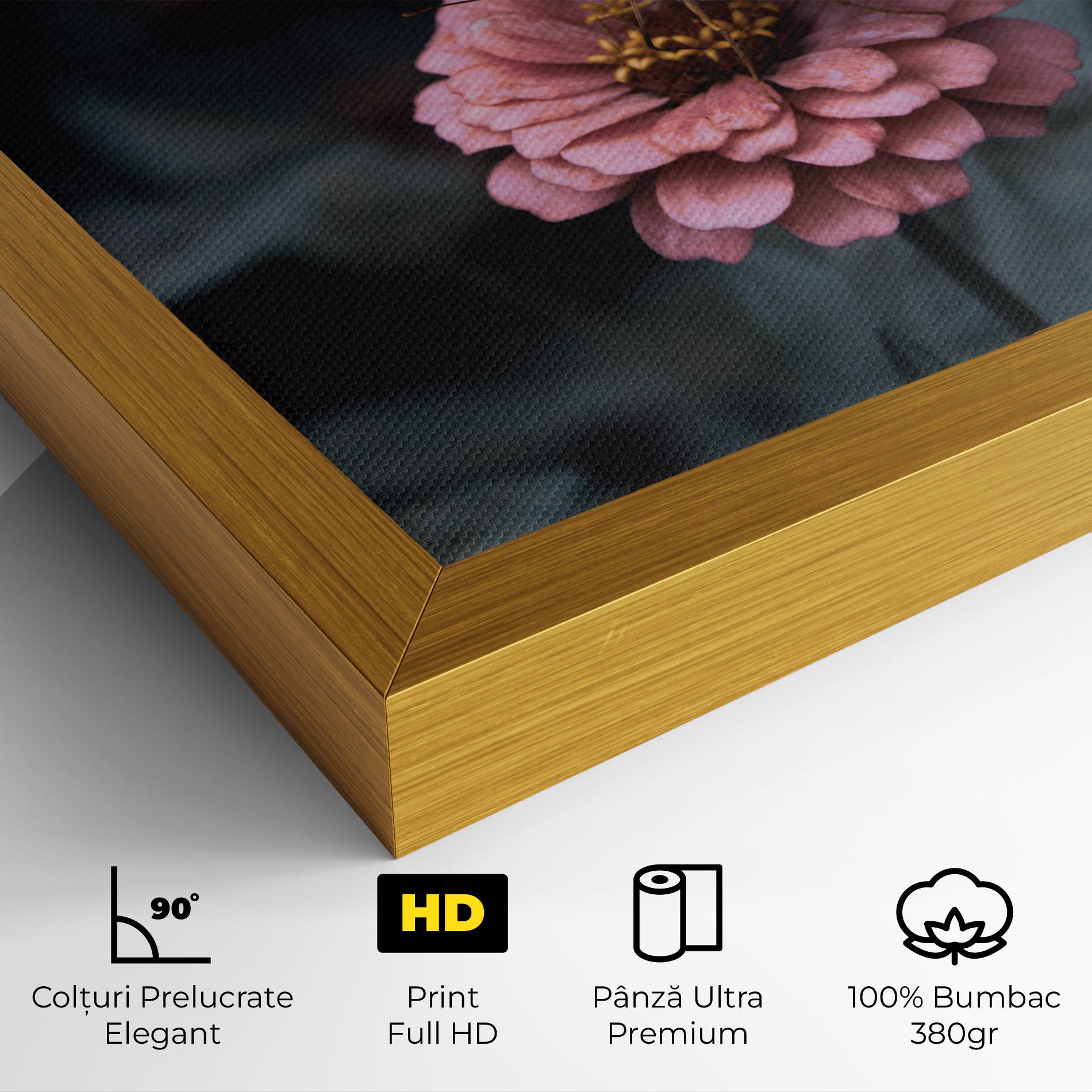 Tablou Canvas Flower Butterfly mockup 4