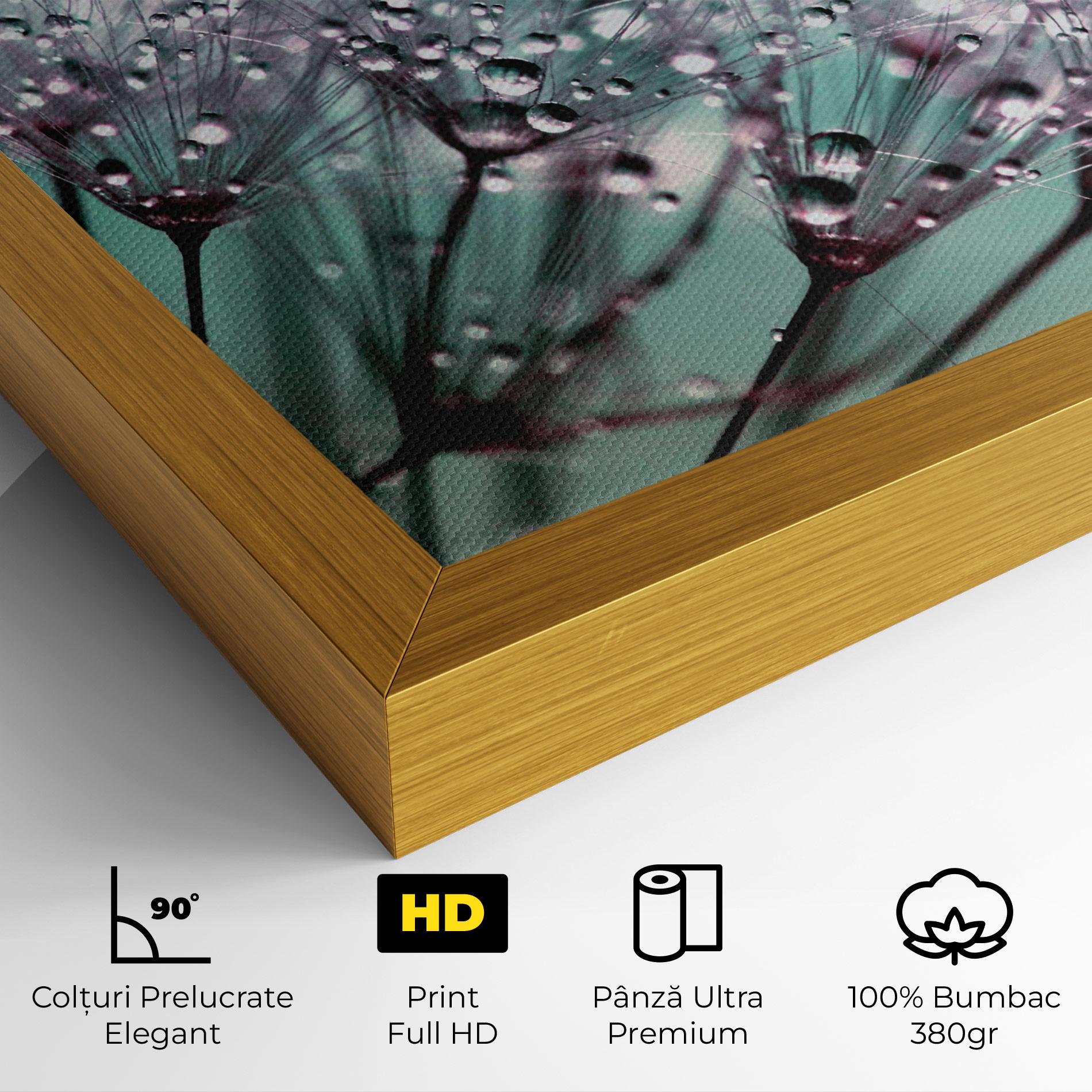 Tablou Canvas Water Flower mockup 4