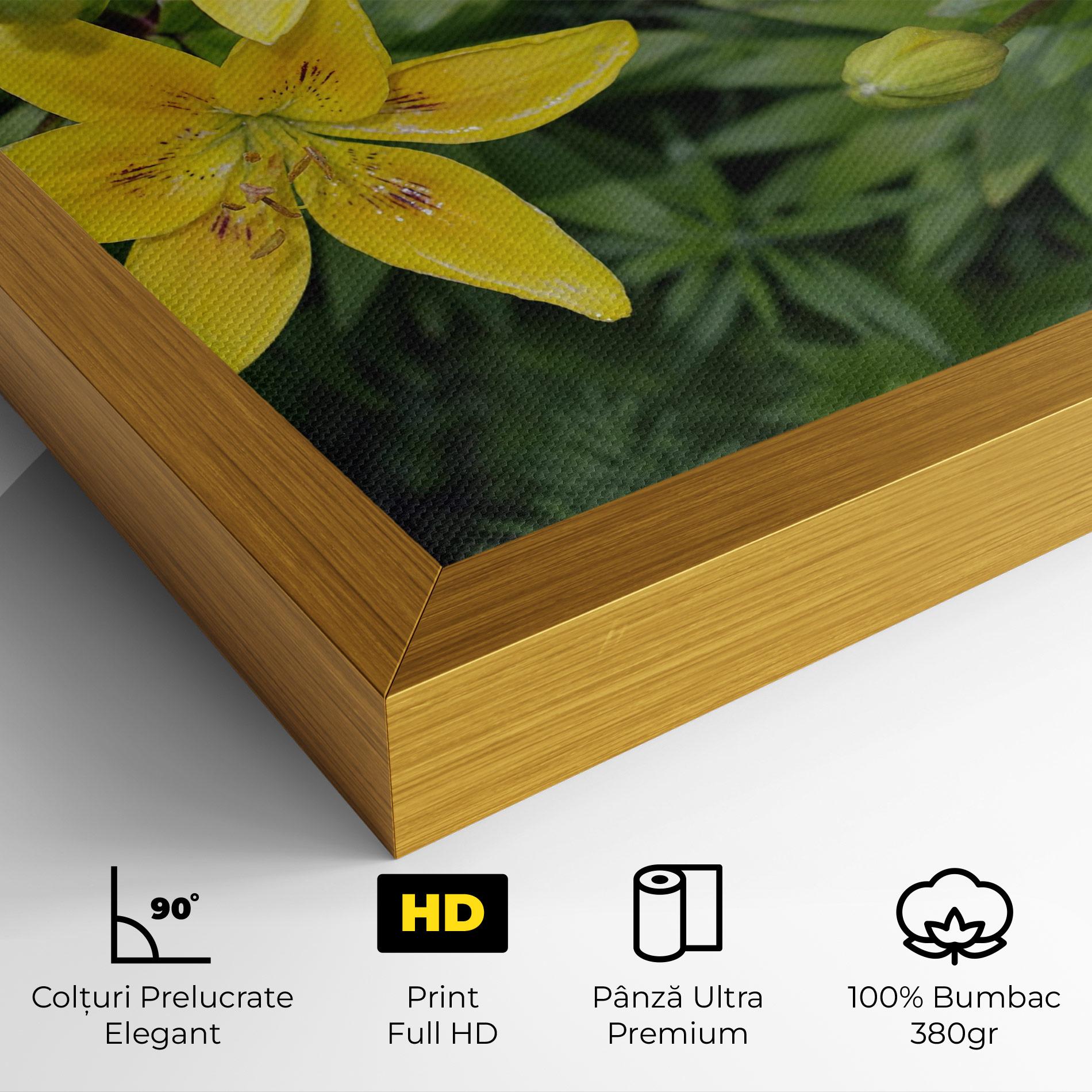 Tablou Canvas Yellow Flowers mockup 4