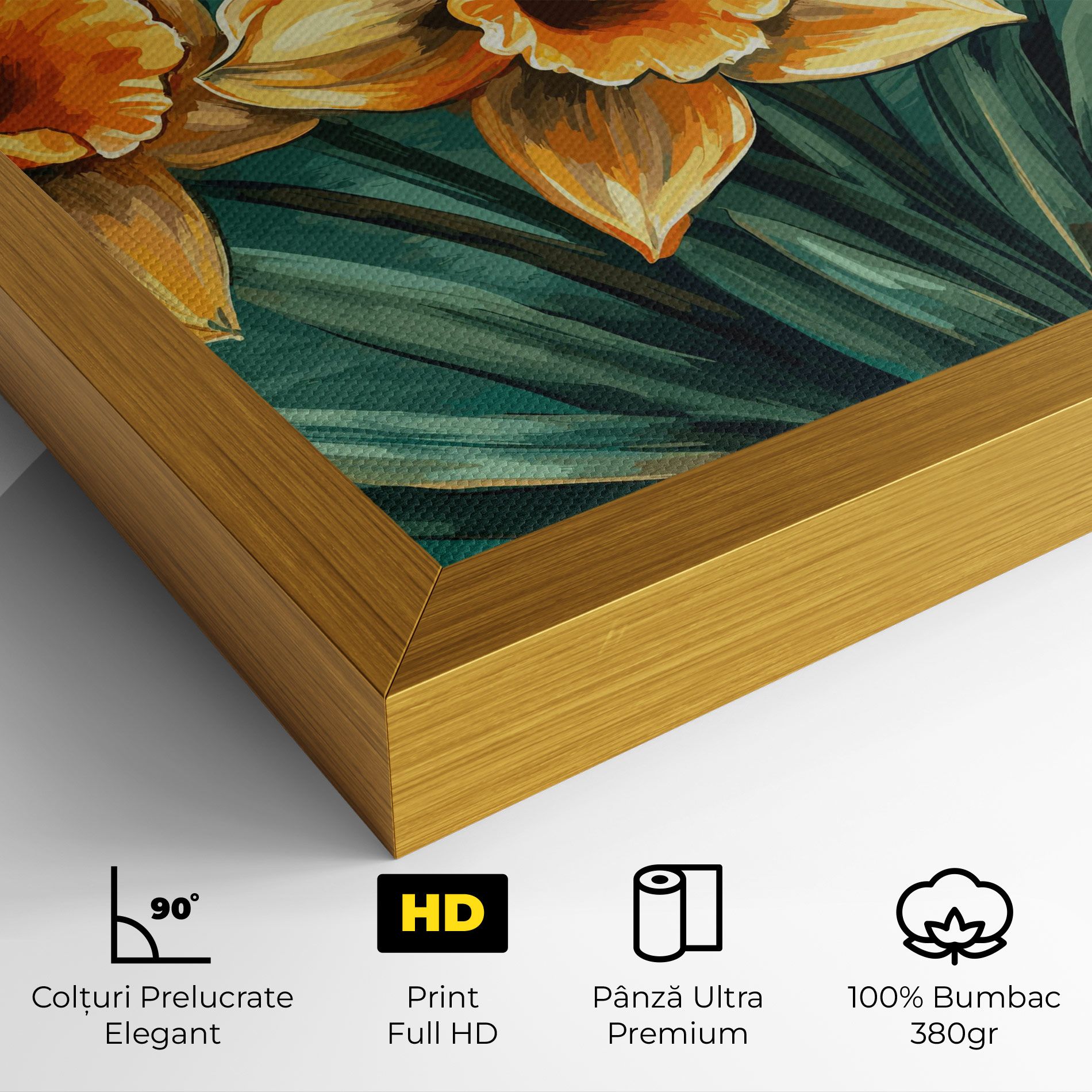 Yellow Wild Flower mockup 4