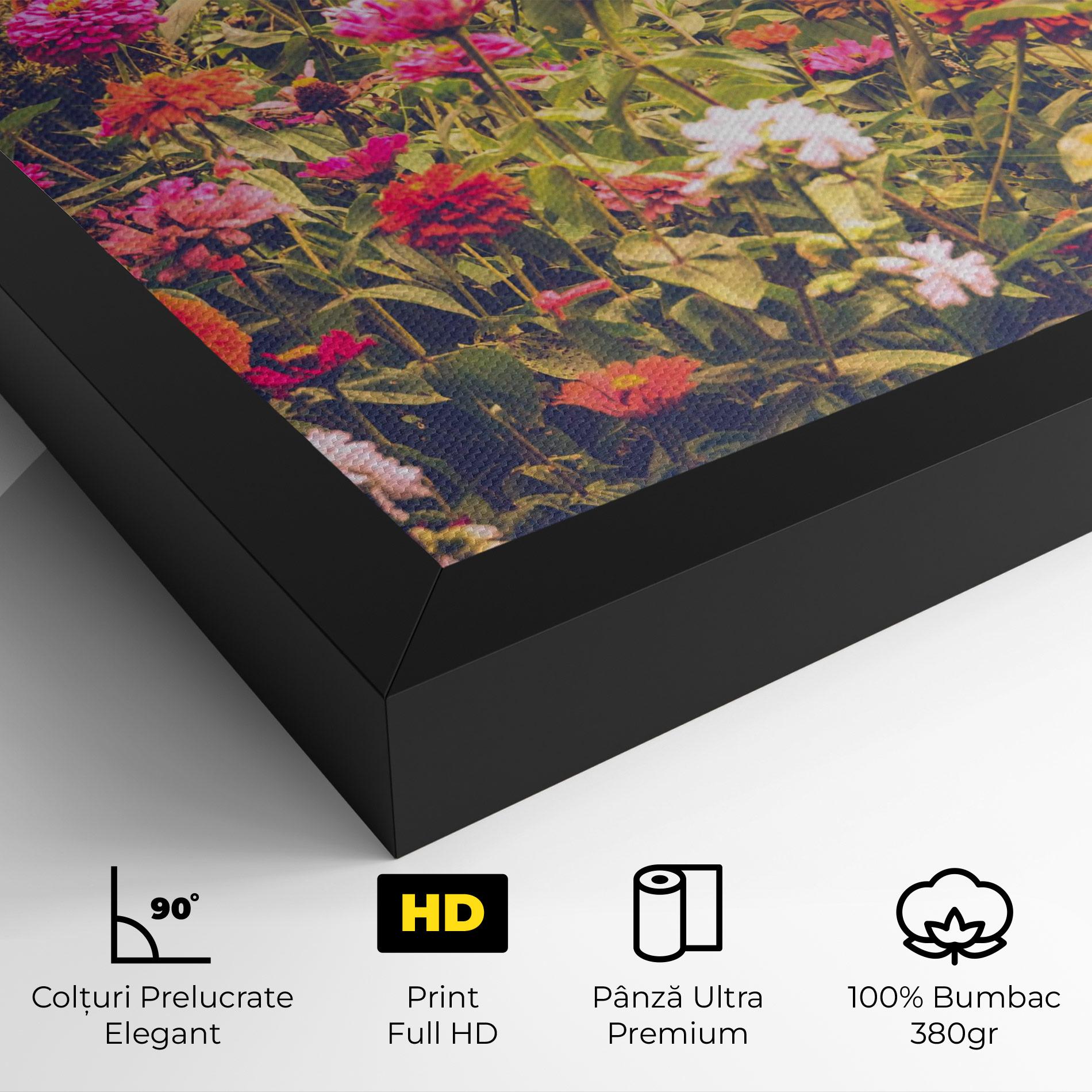 Tablou Canvas Colorful Wild Field mockup 4