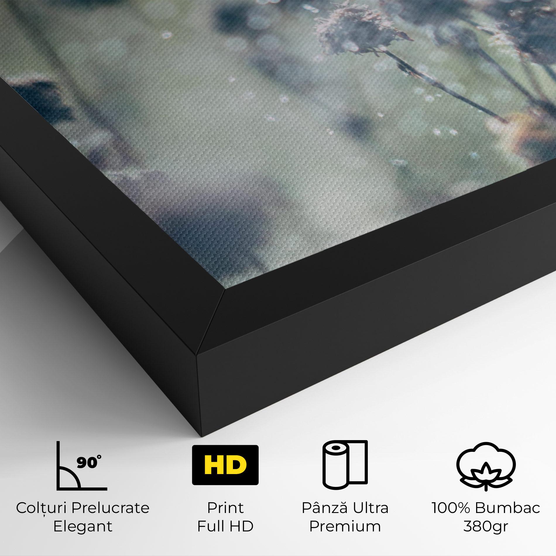 Tablou Canvas Dreamy Purple Flower mockup 4