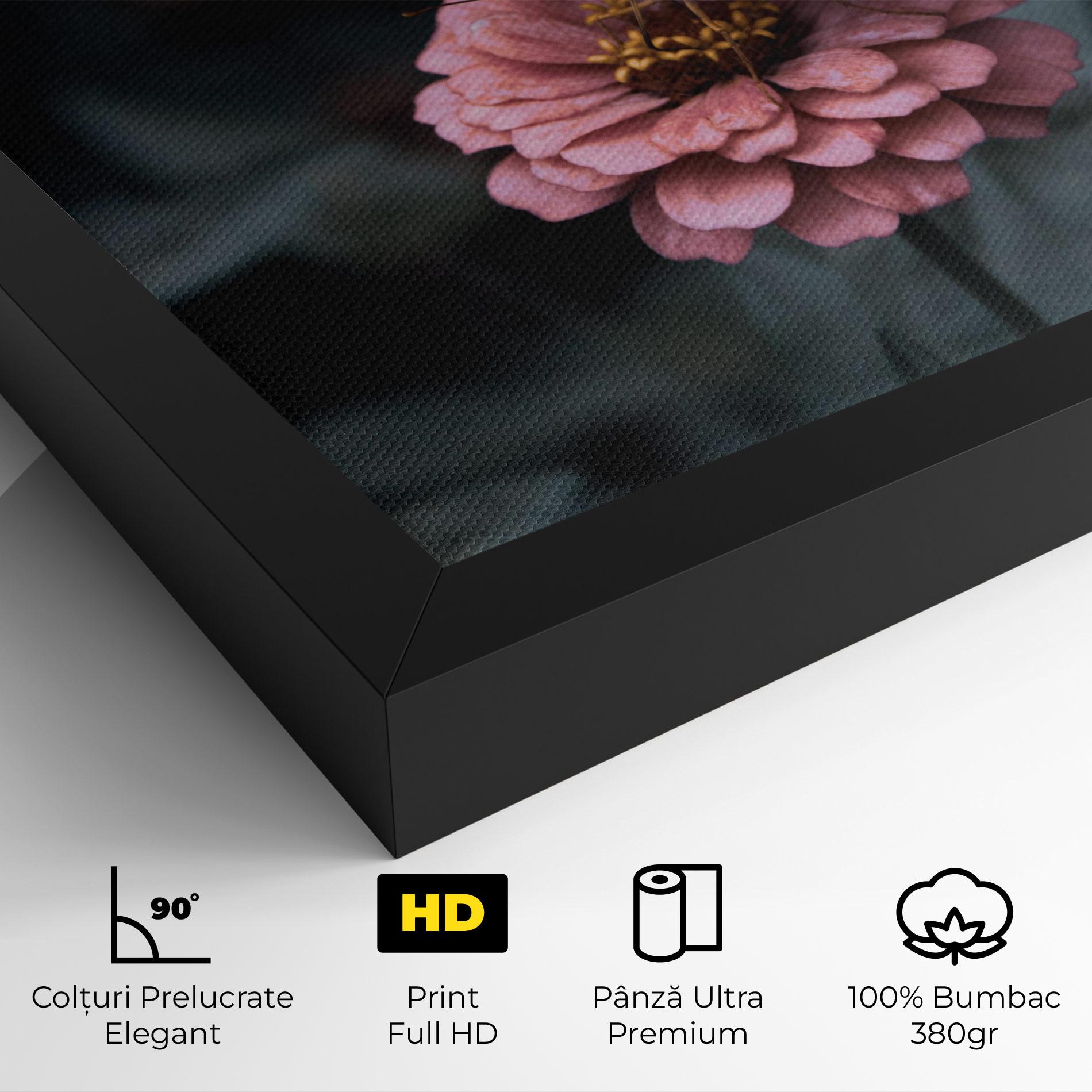 Tablou Canvas Flower Butterfly mockup 4