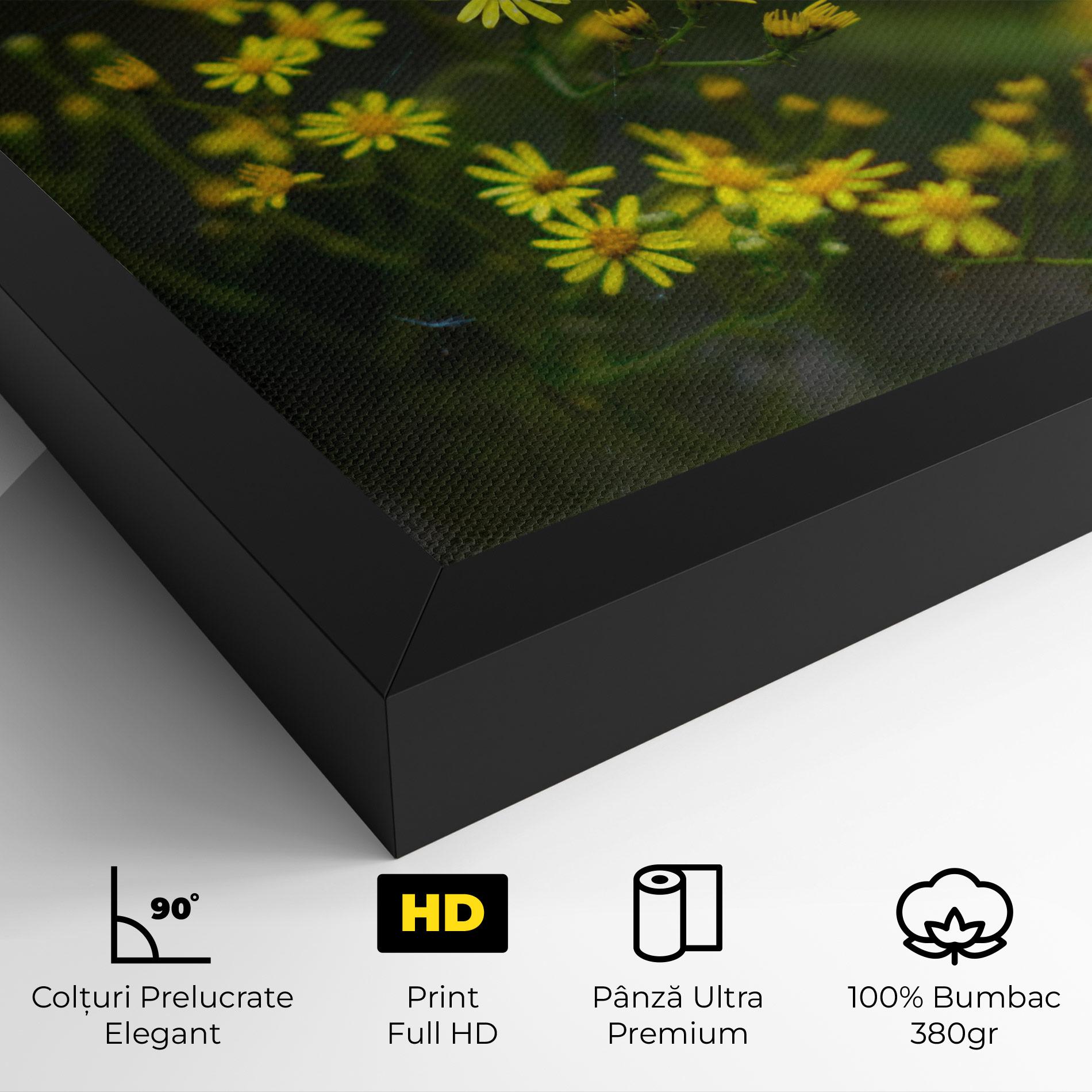 Tablou Canvas Small Wild Flowers mockup 4