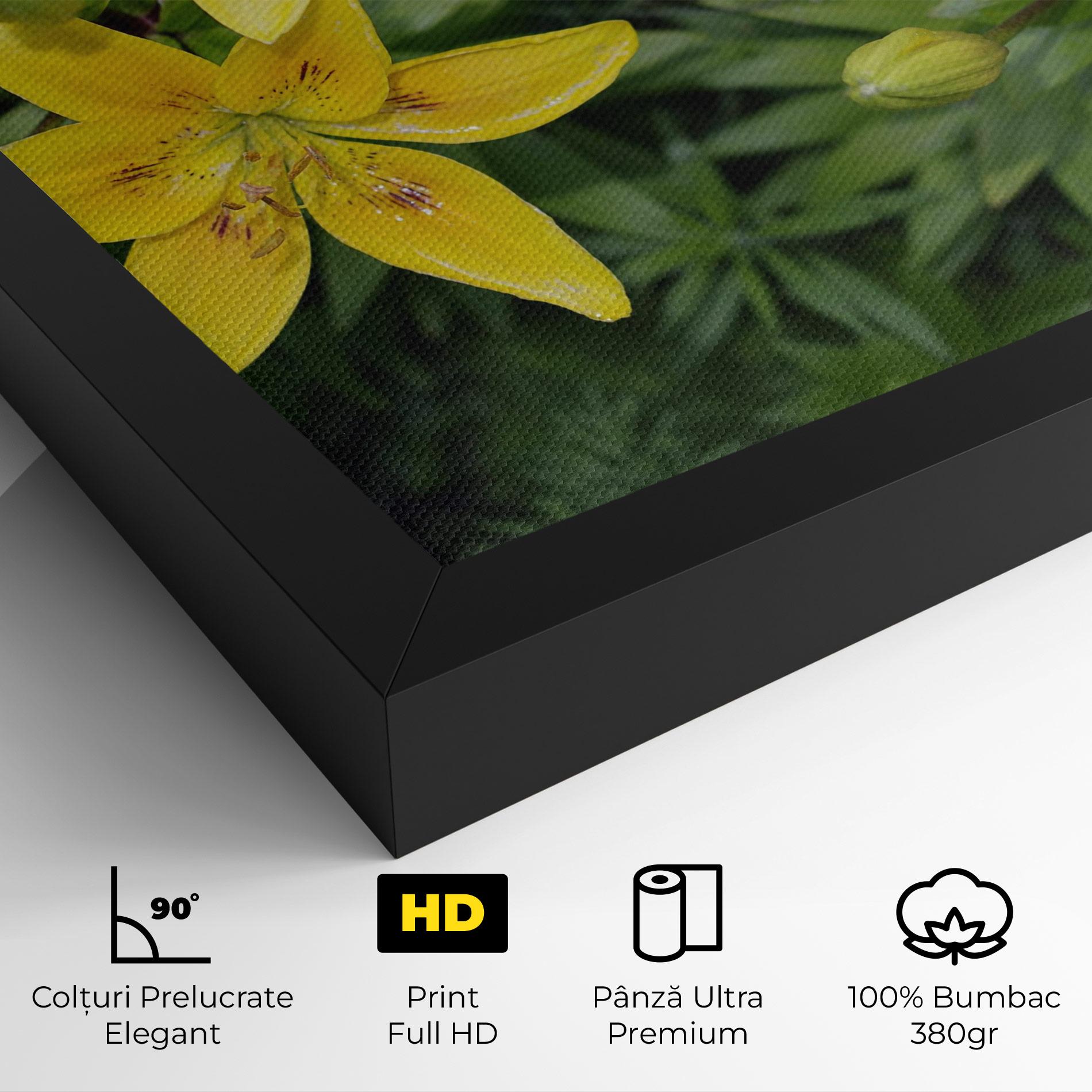 Tablou Canvas Yellow Flowers mockup 4