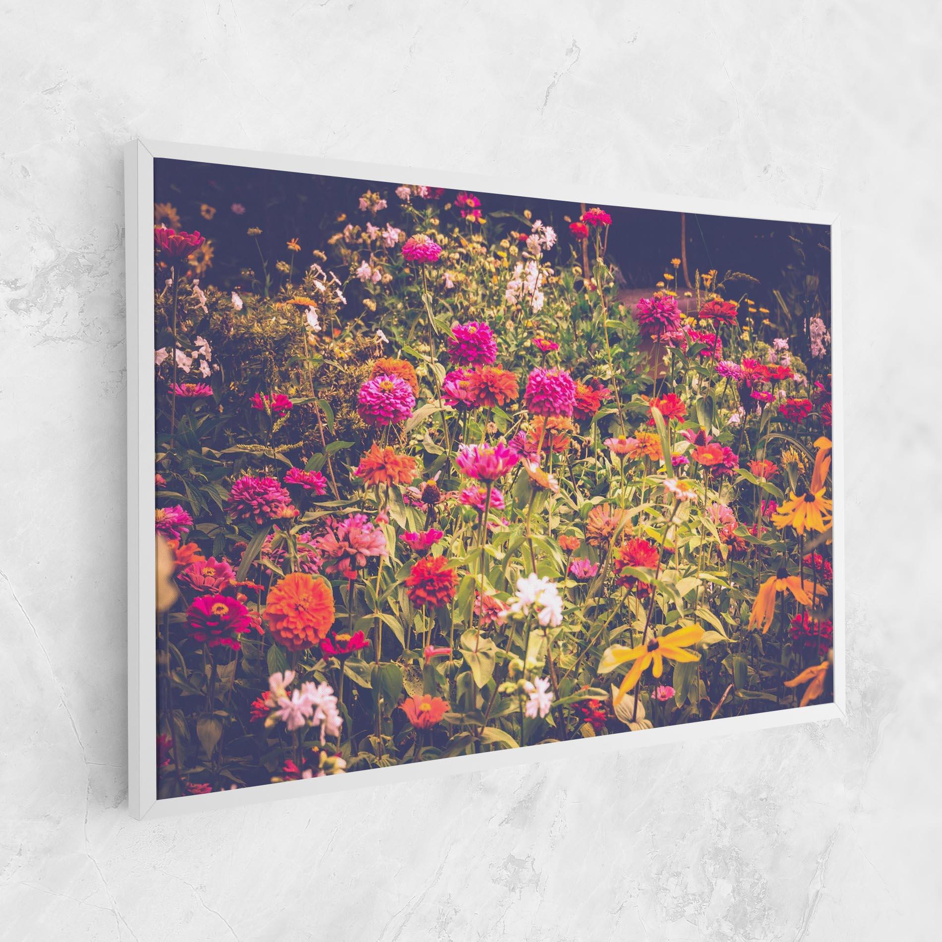 Tablou Canvas Colorful Wild Field mockup 1