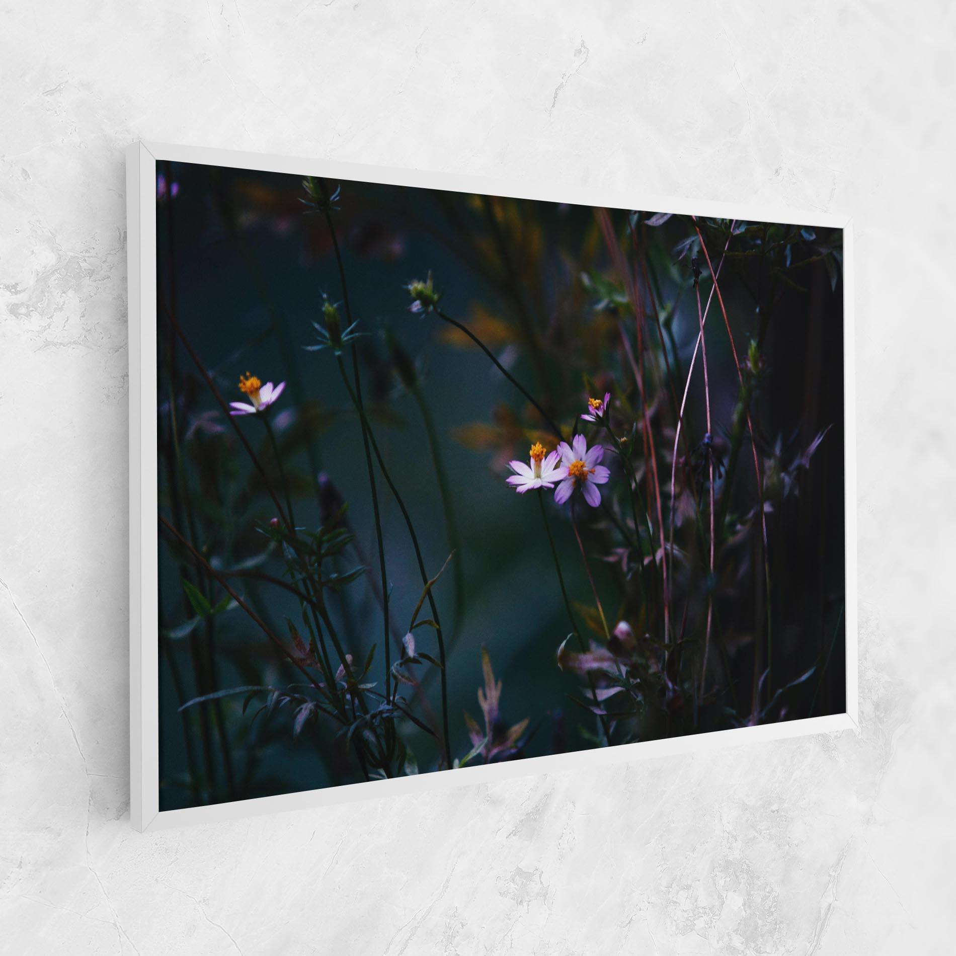 Tablou Canvas Night Flowers mockup 1