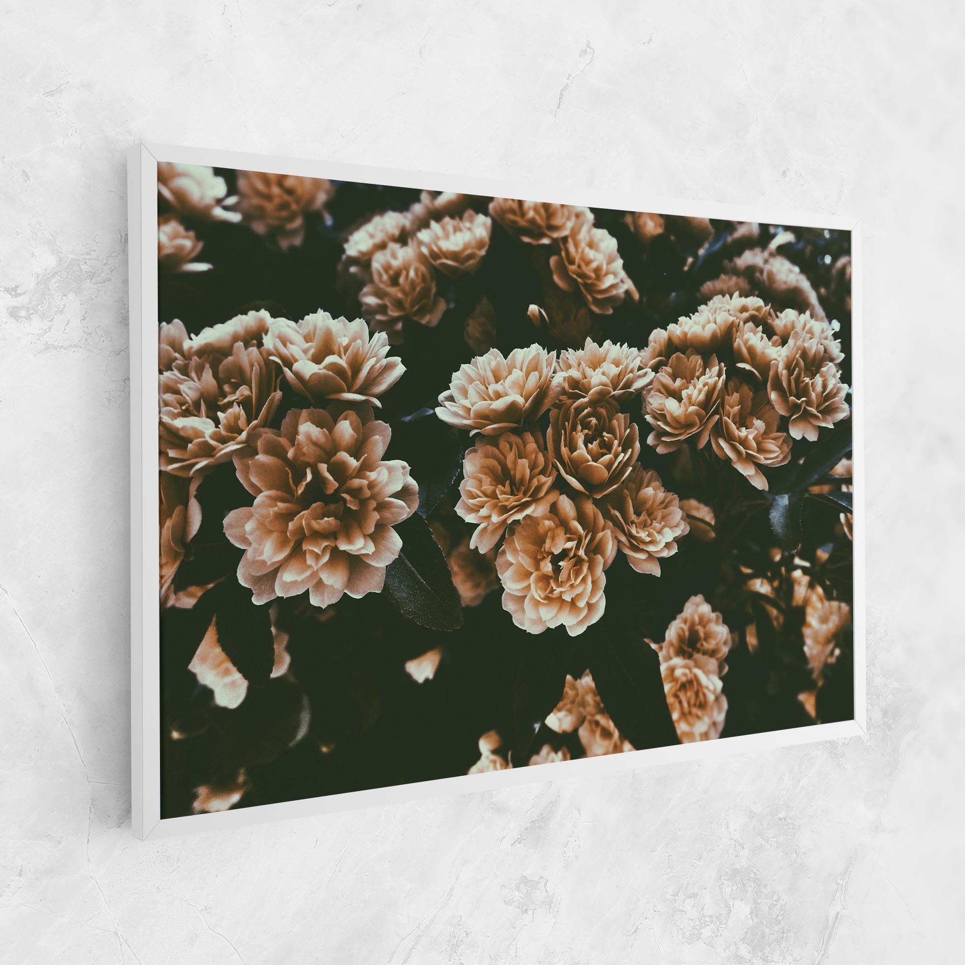 Tablou Canvas Wild Cream Flower mockup 1