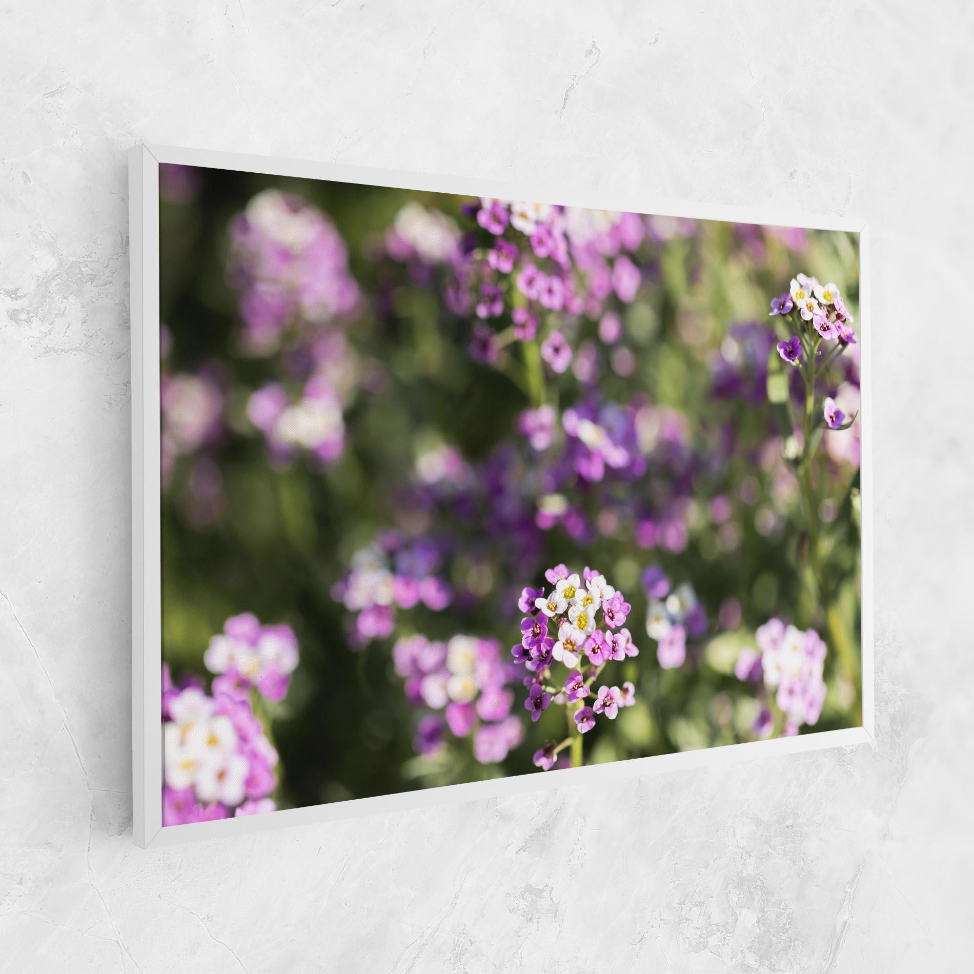 Tablou Canvas Wild Purple Field mockup 1
