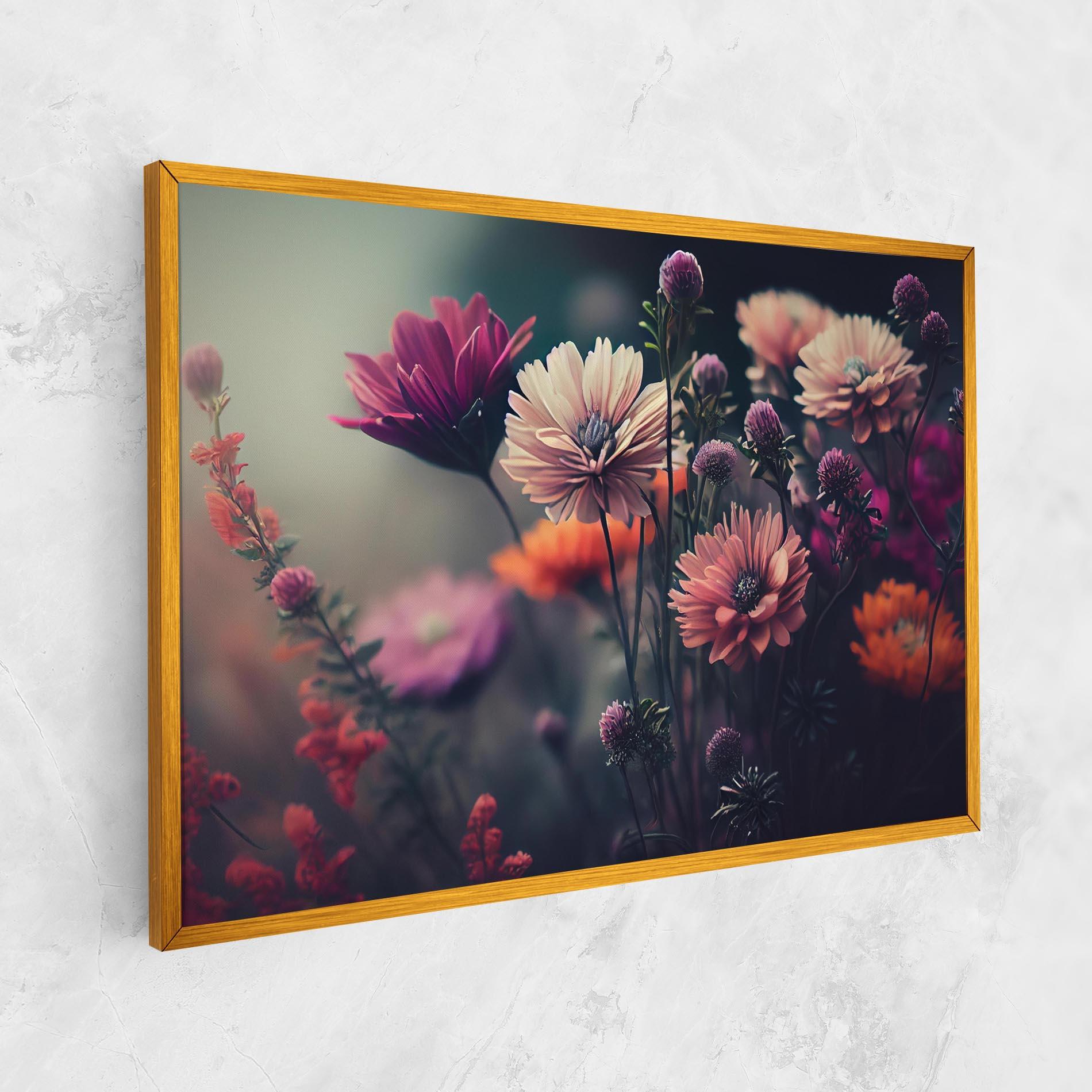 Tablou Canvas Beautiful Flower Garden mockup 1