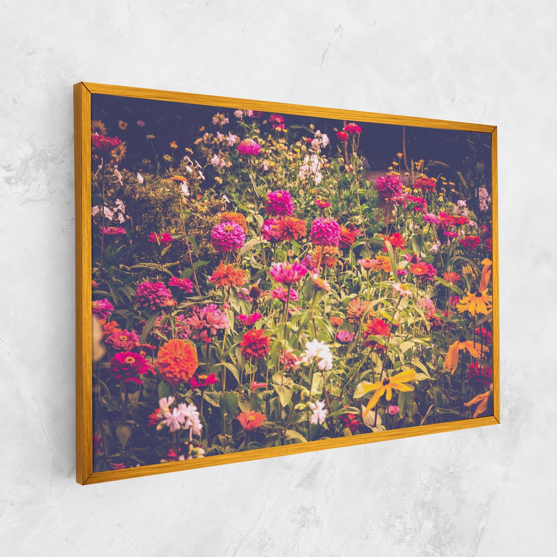 Tablou Canvas Colorful Wild Field mockup 1