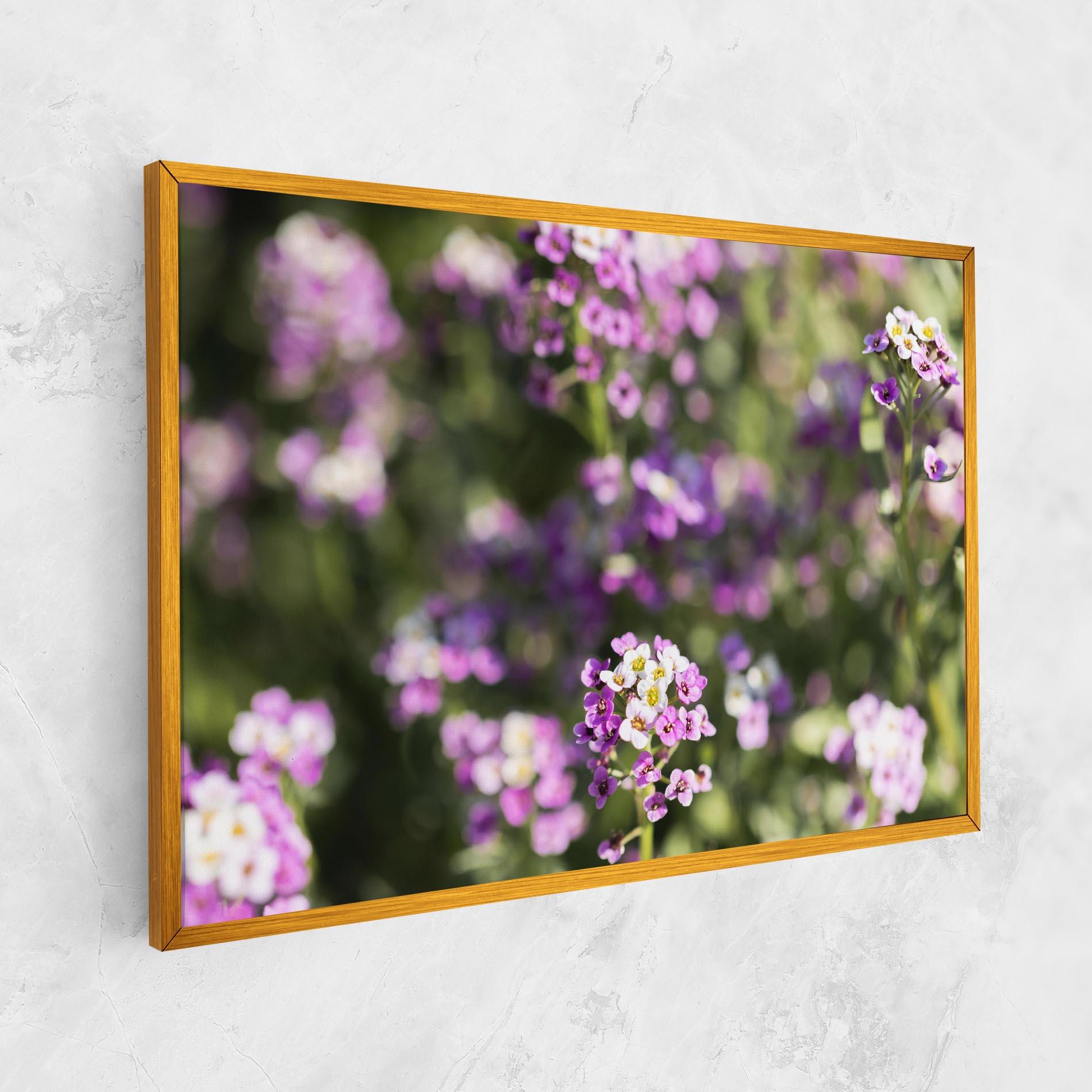 Tablou Canvas Wild Purple Field mockup 1