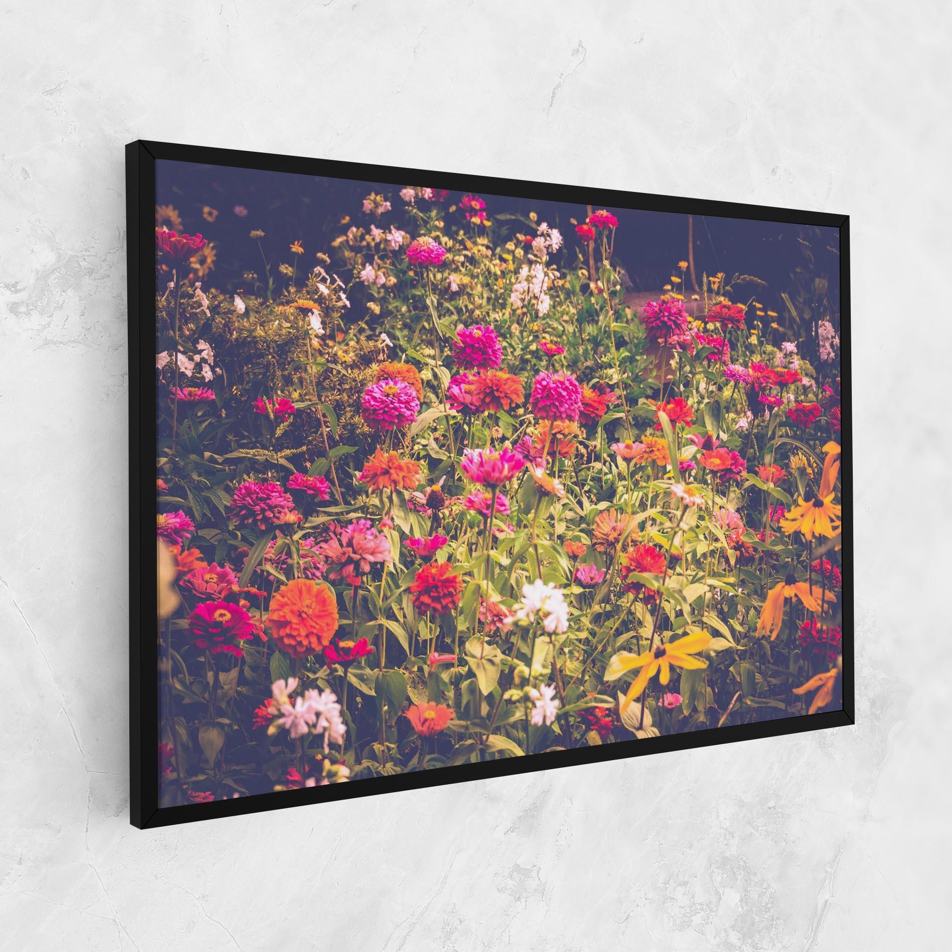 Tablou Canvas Colorful Wild Field mockup 1