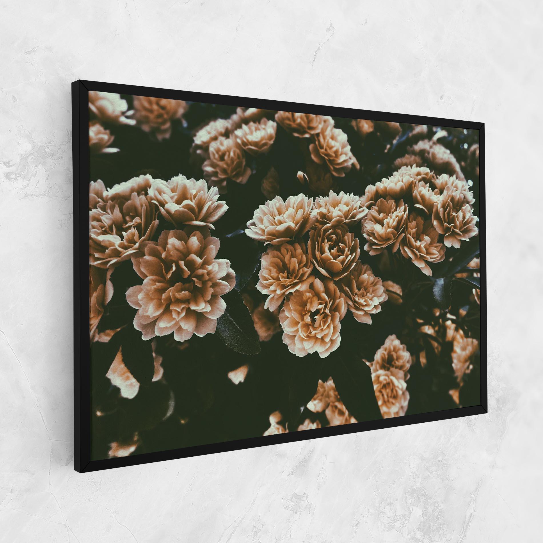 Tablou Canvas Wild Cream Flower mockup 1