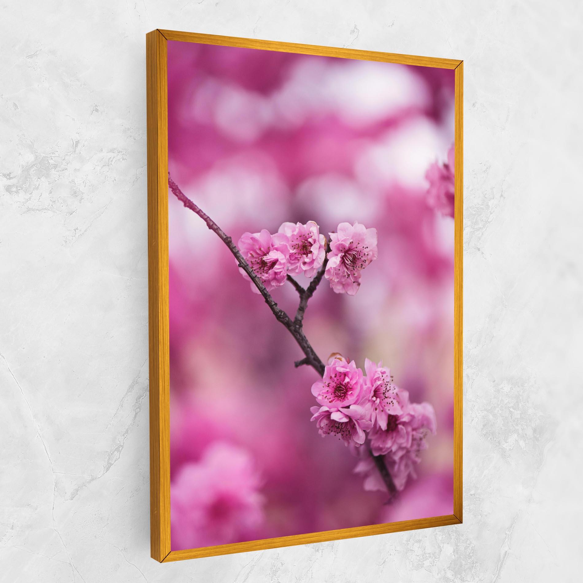 Tablou Canvas Pink Flower Tree mockup 1