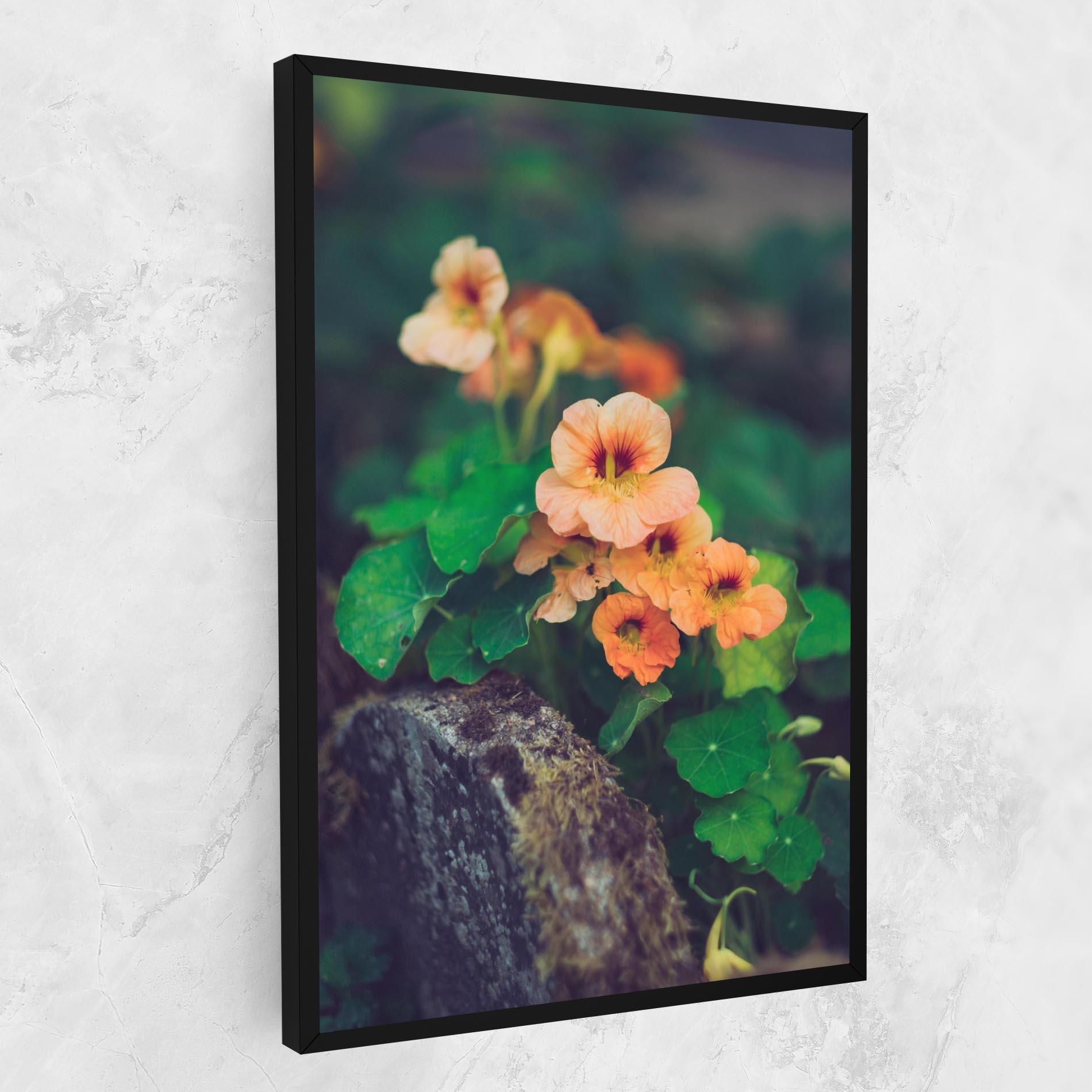 Tablou Canvas Small Pink Flowers mockup 1