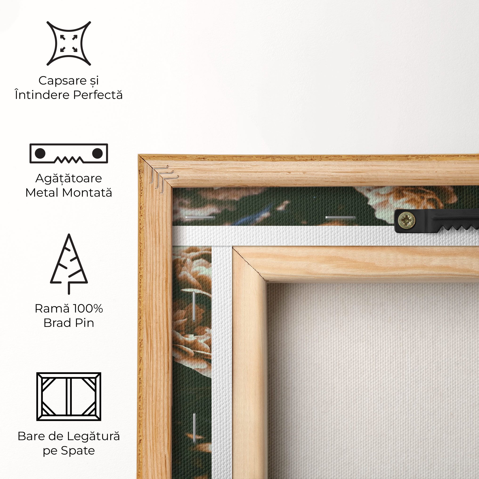 Wild Cream Flower mockup 5