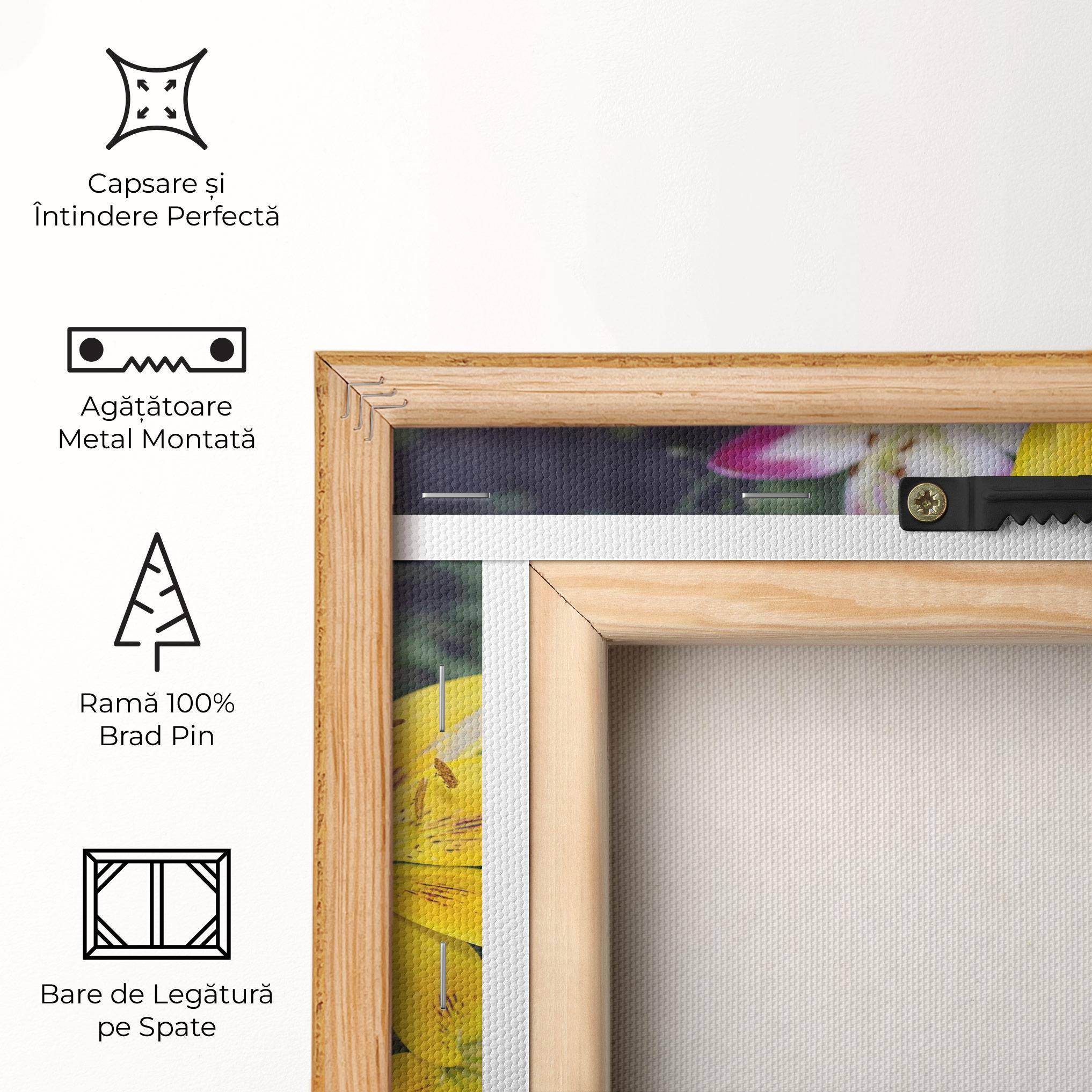 Tablou Canvas Yellow Flowers mockup 5