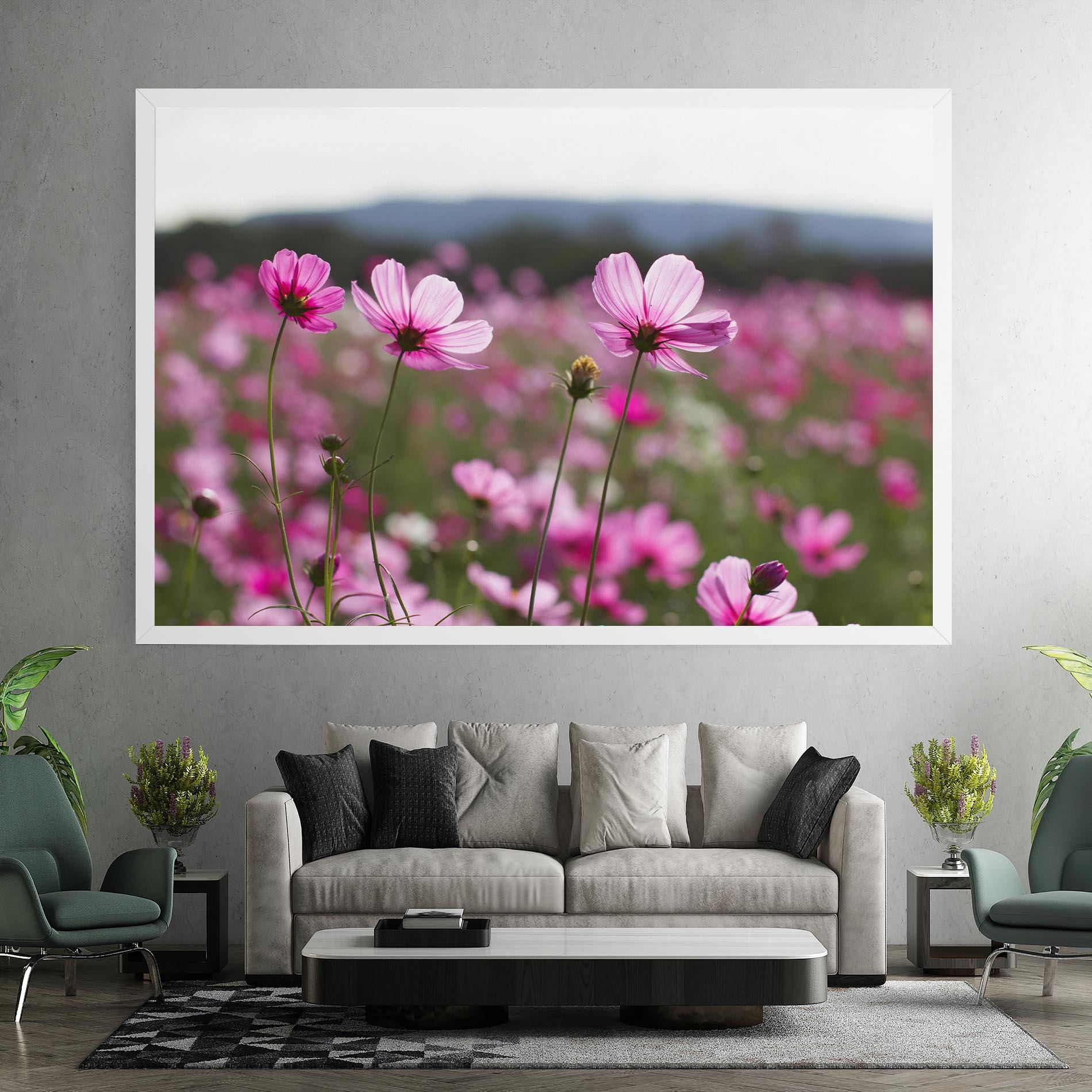 Tablou Canvas Cosmos Flower mockup 7