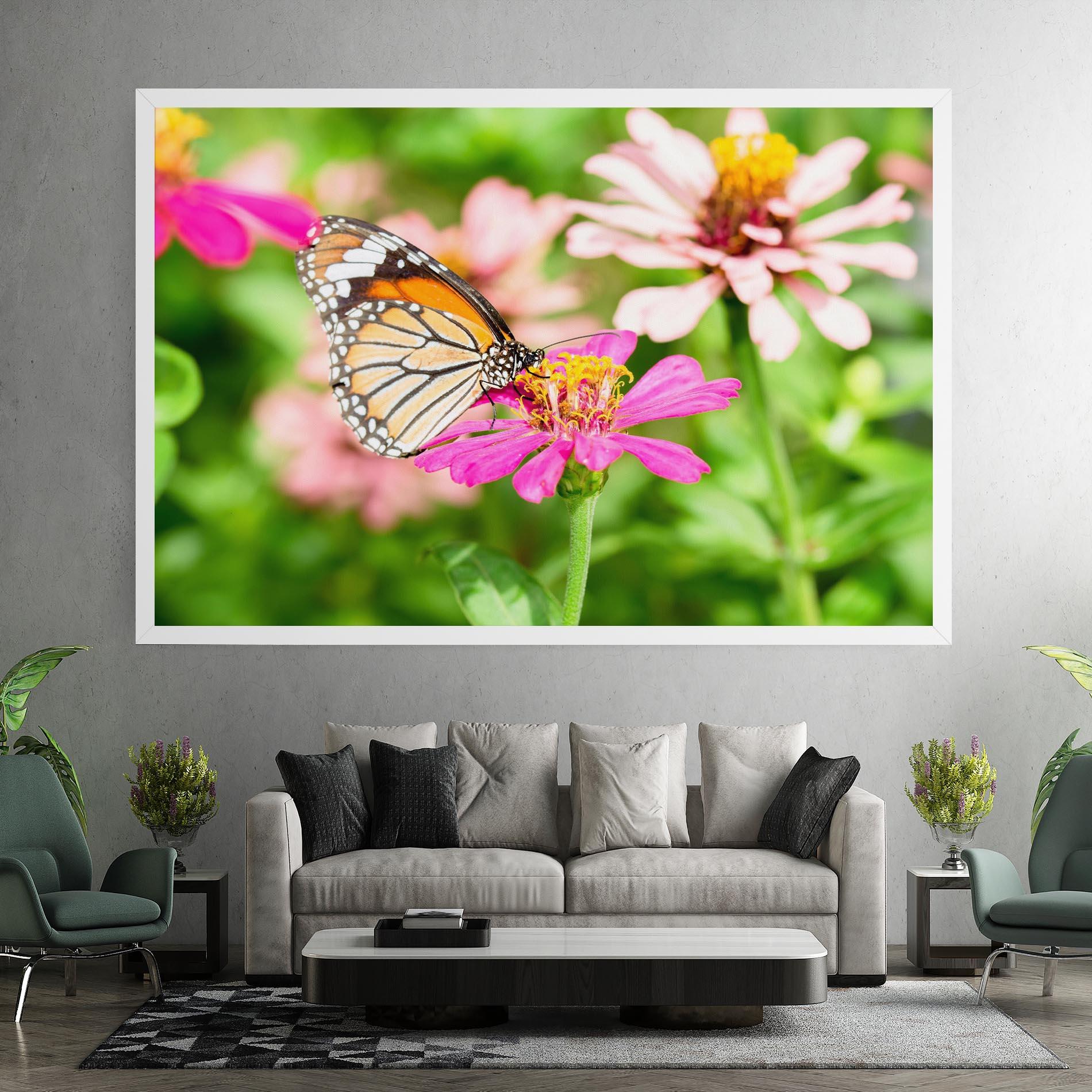 Tablou Canvas Daylight Butterfly mockup 7