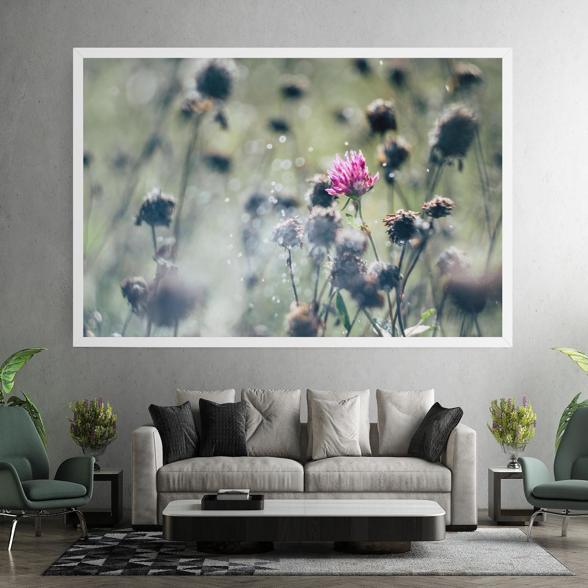 Dreamy Purple Flower mockup 7