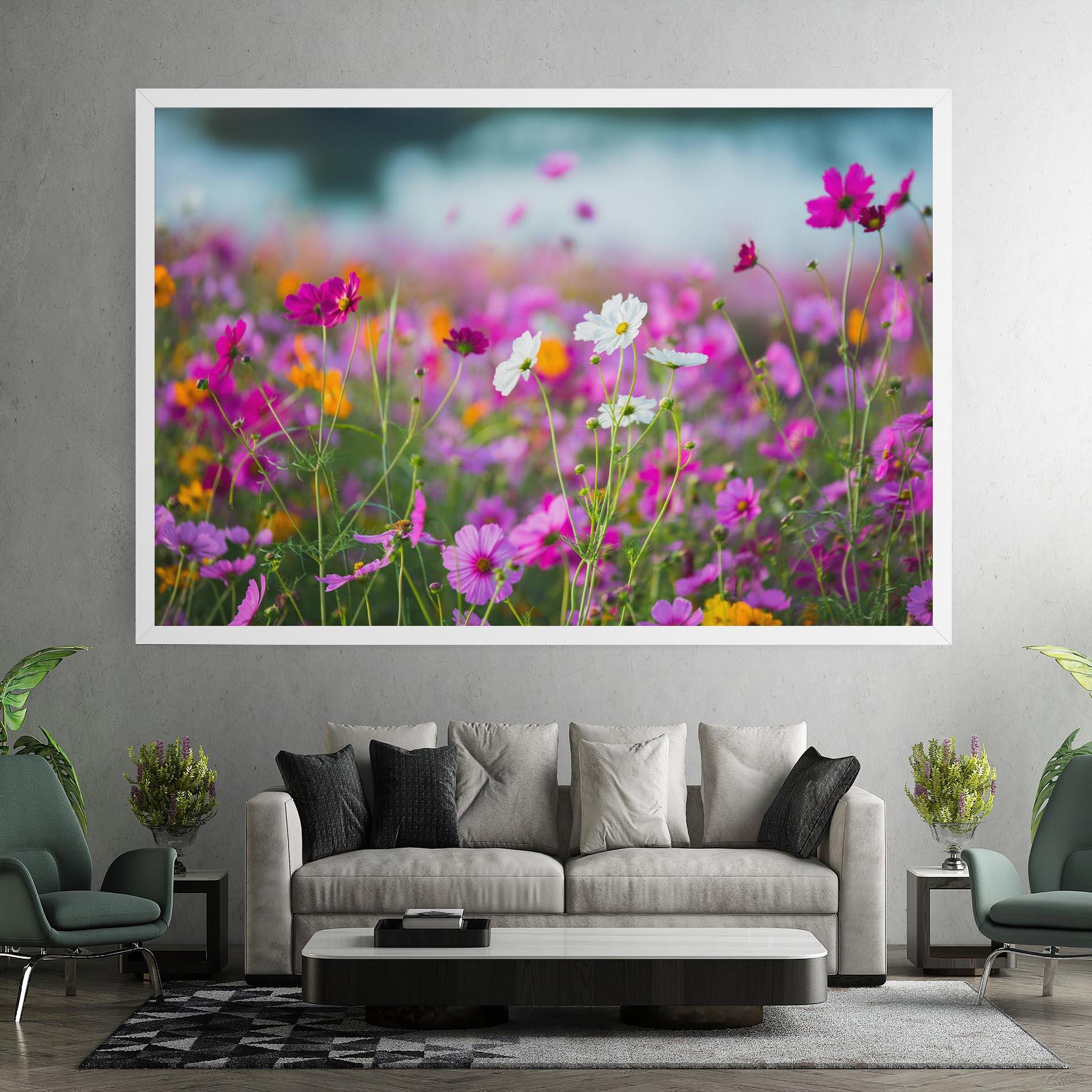 Tablou Canvas Flower Grassland mockup 7
