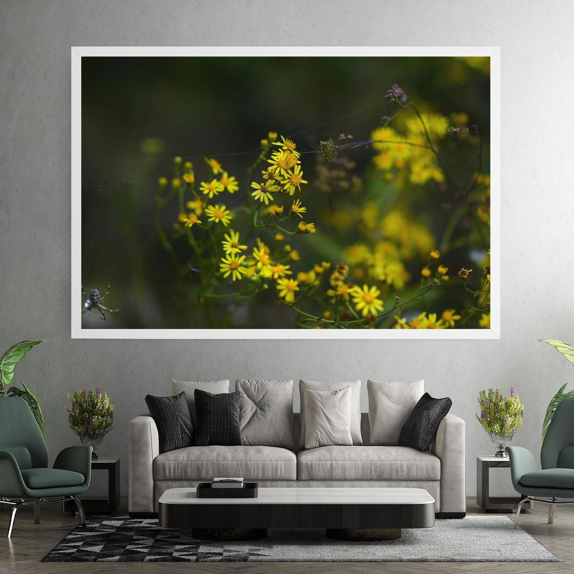 Tablou Canvas Small Wild Flowers mockup 7