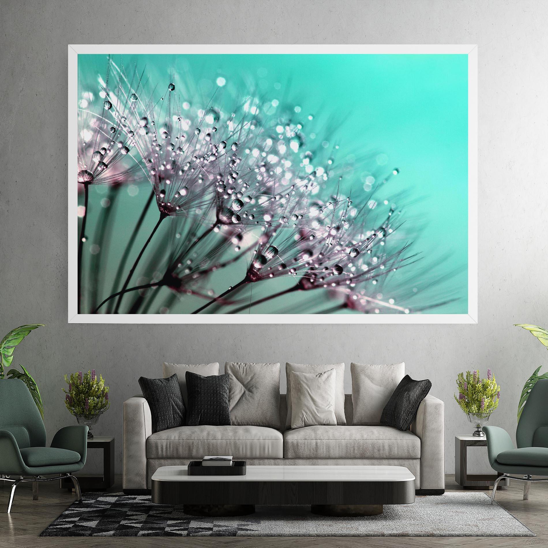 Tablou Canvas Water Flower mockup 7