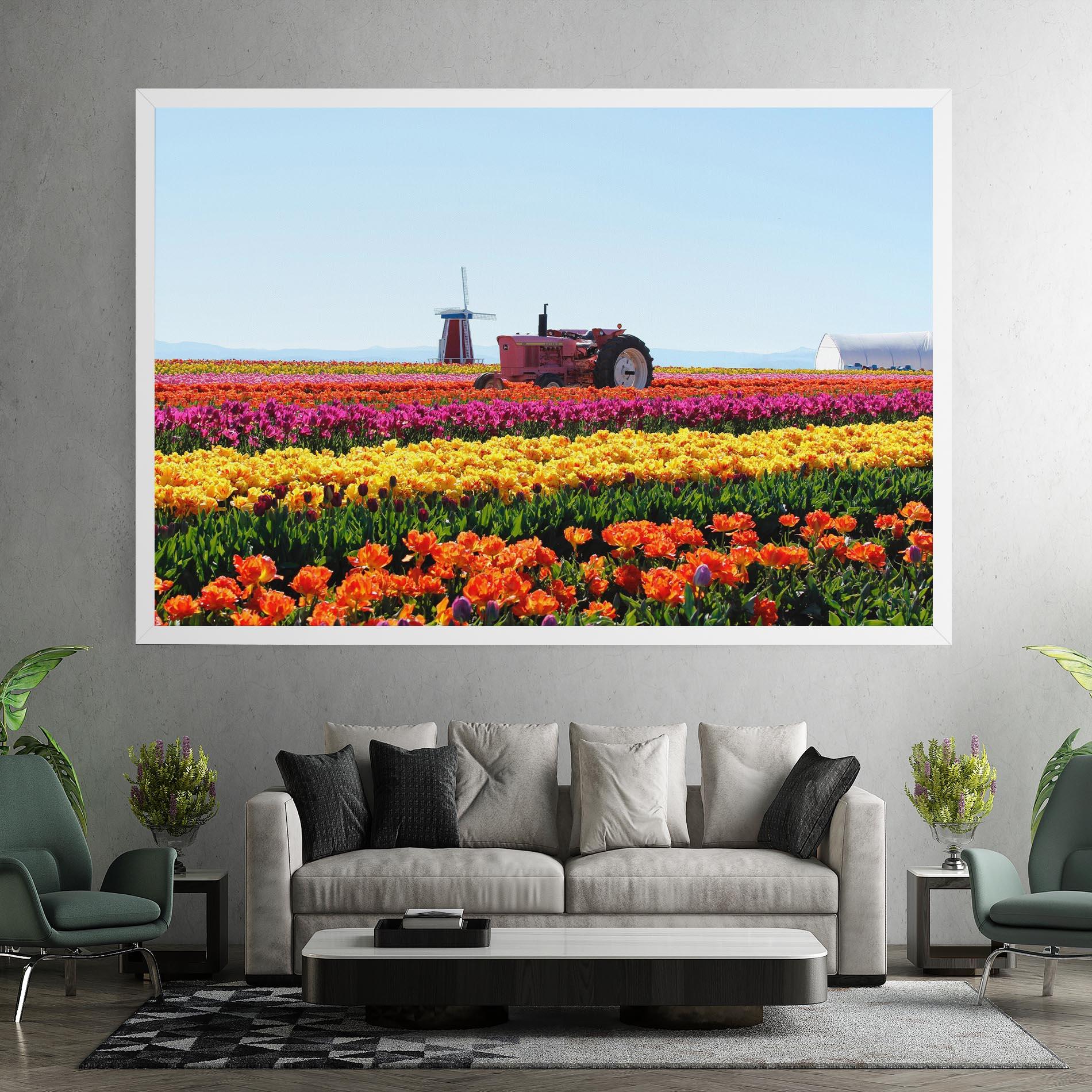 Tablou Canvas Working Wild Field mockup 7