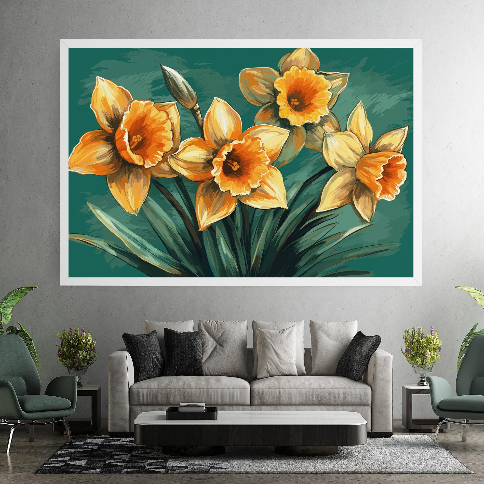 Yellow Wild Flower mockup 7