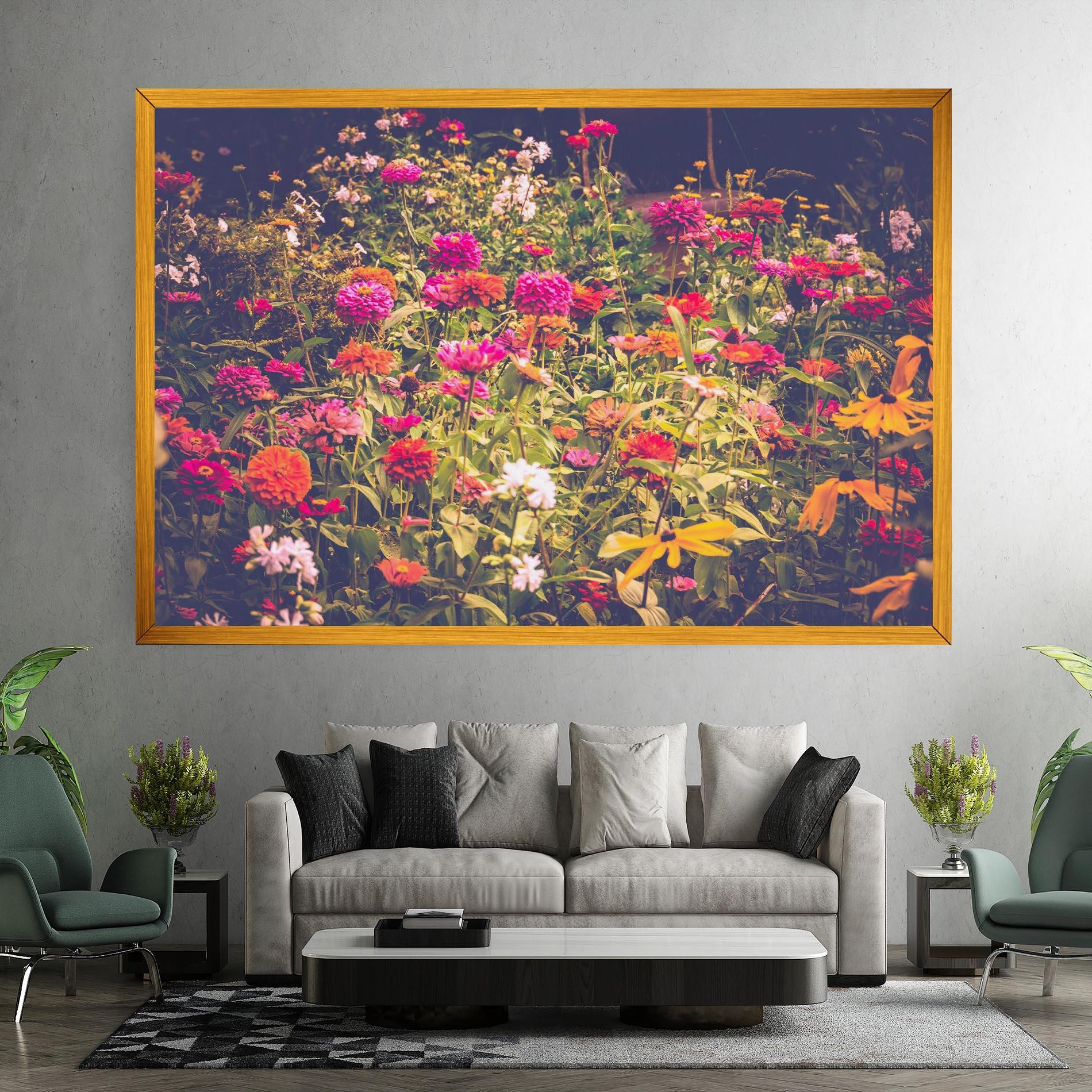 Tablou Canvas Colorful Wild Field mockup 7