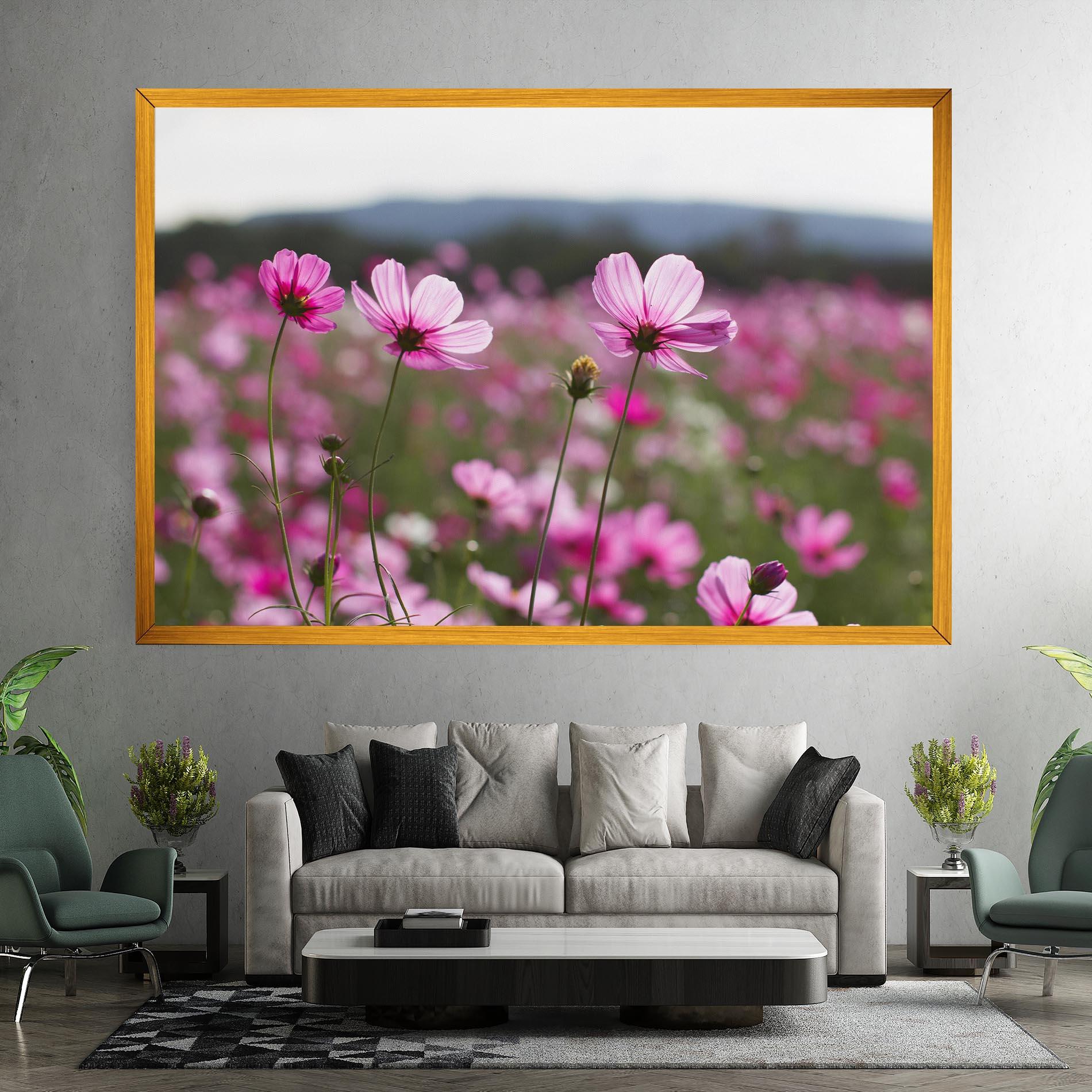 Tablou Canvas Cosmos Flower mockup 7