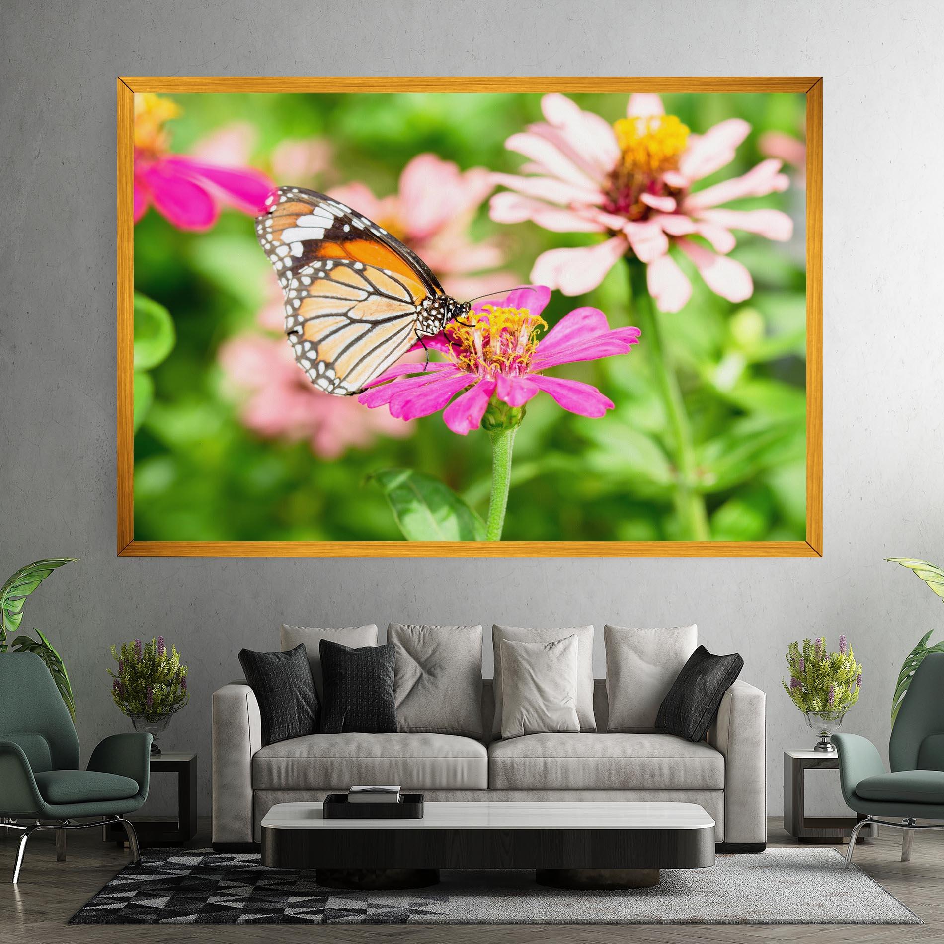 Tablou Canvas Daylight Butterfly mockup 7