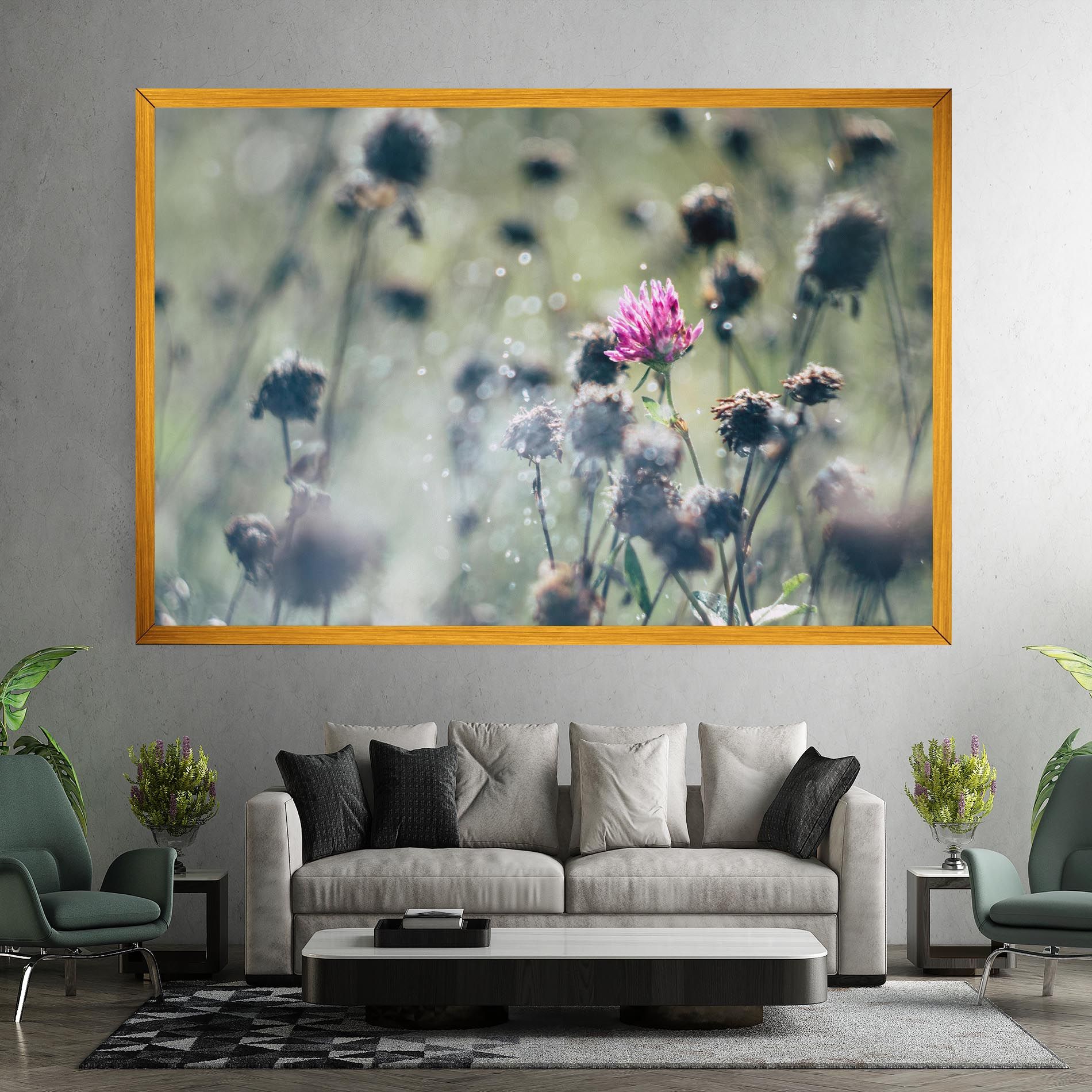 Dreamy Purple Flower mockup 7